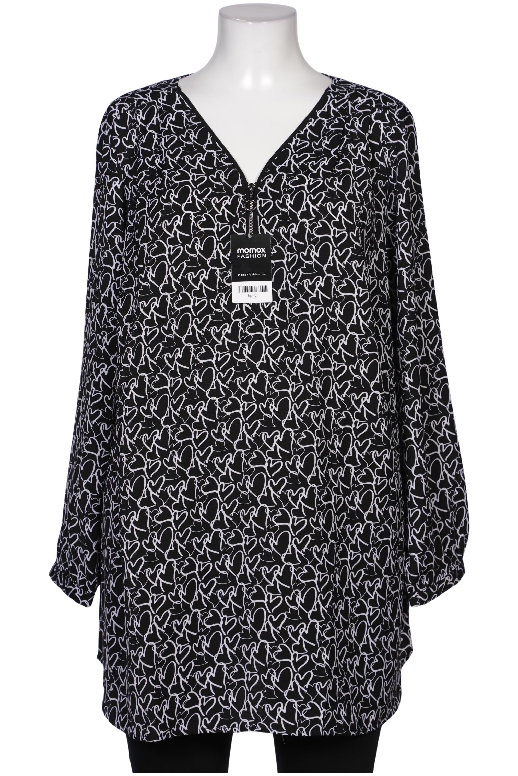 

Miamoda Damen Bluse, schwarz, Gr. 52