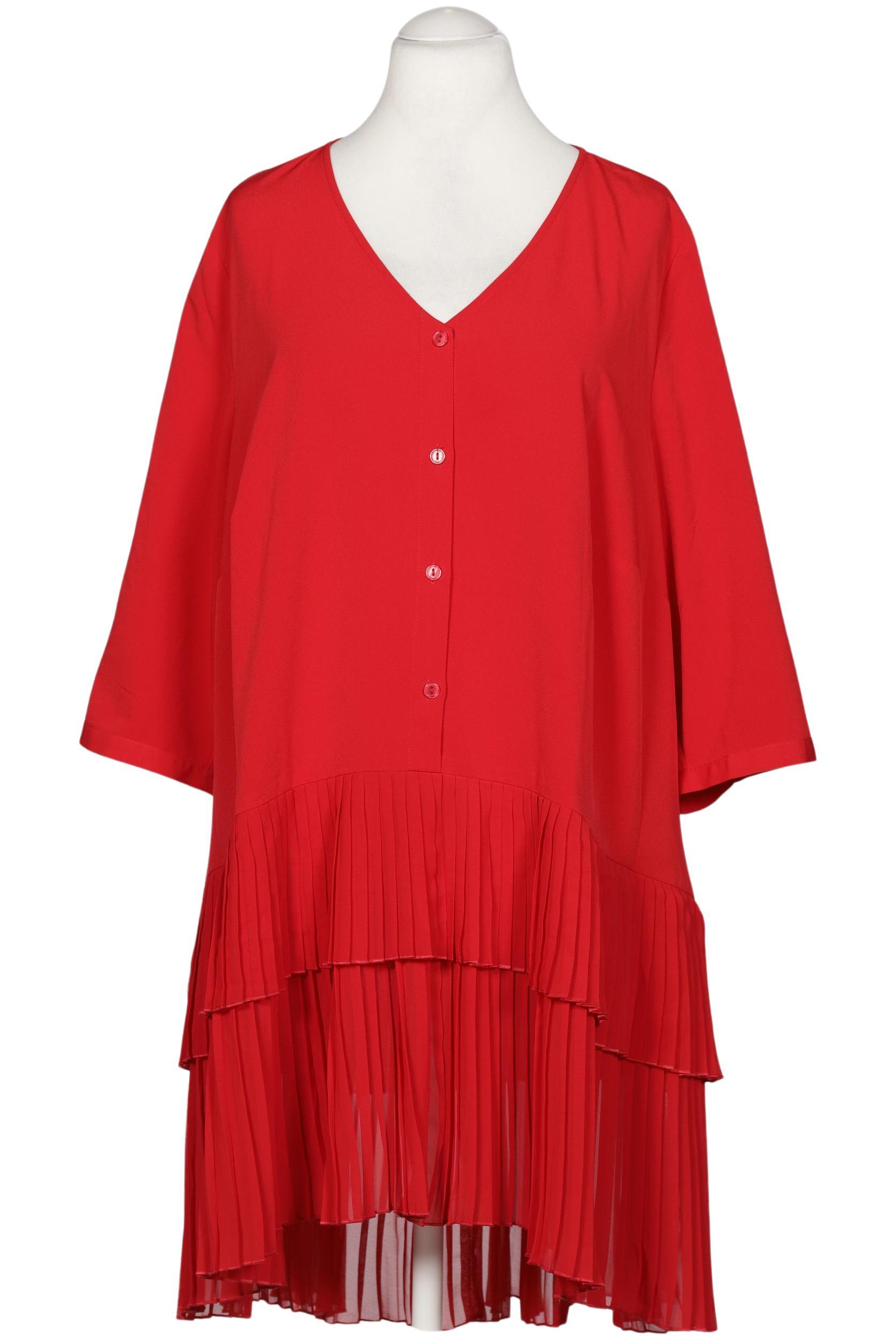 

Miamoda Damen Bluse, rot, Gr. 52