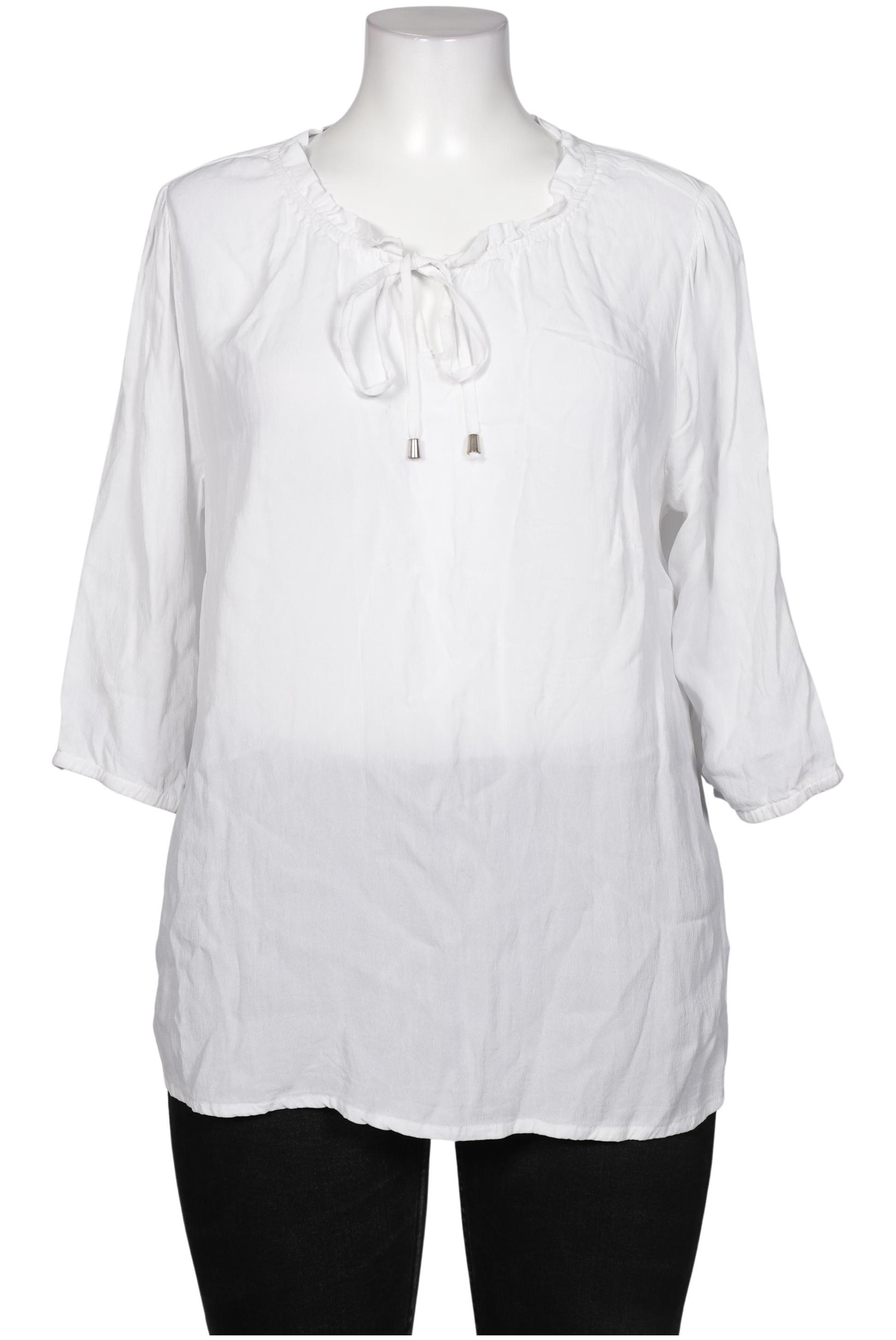 

Miamoda Damen Bluse, weiß, Gr. 48