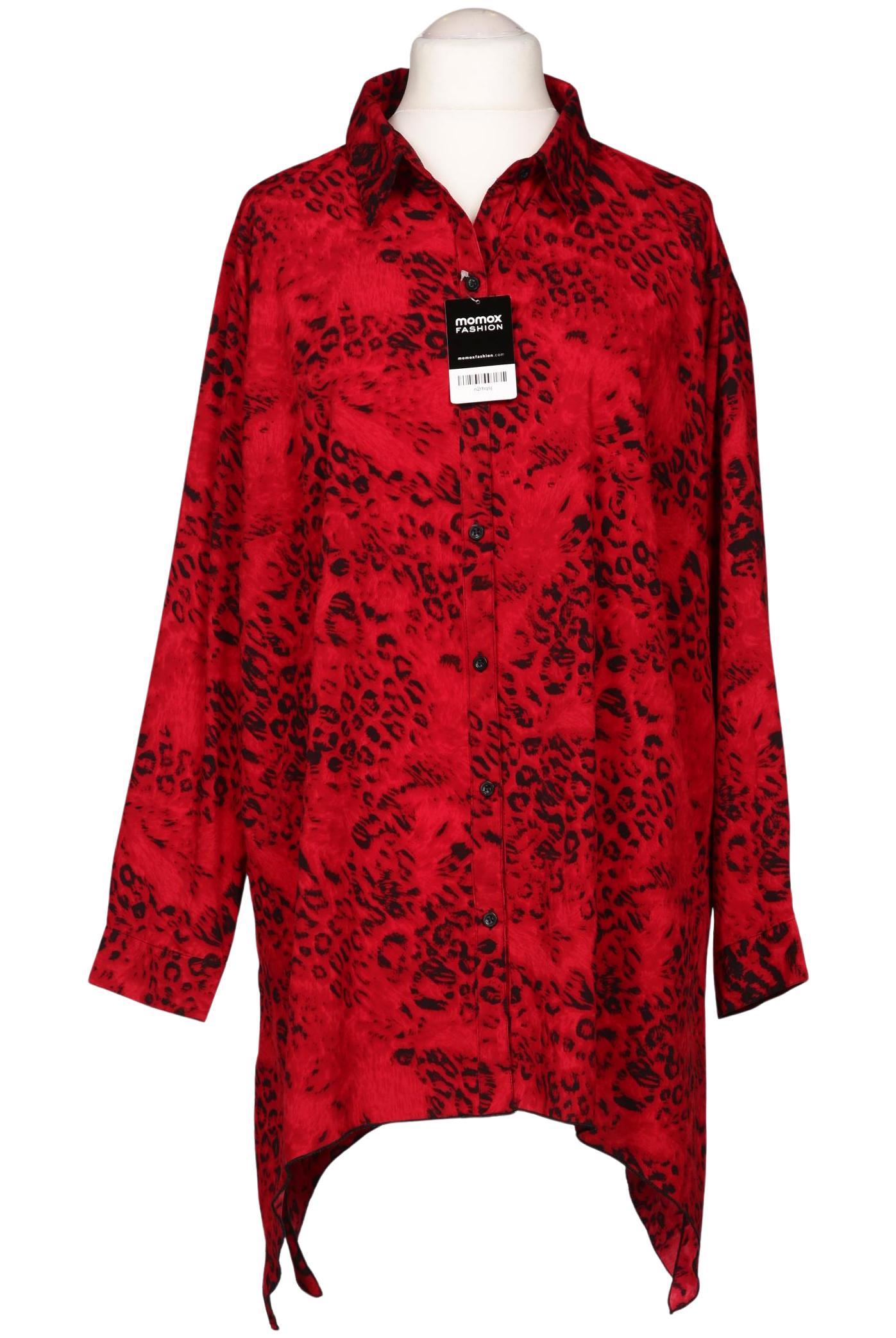 

Miamoda Damen Bluse, rot, Gr. 52