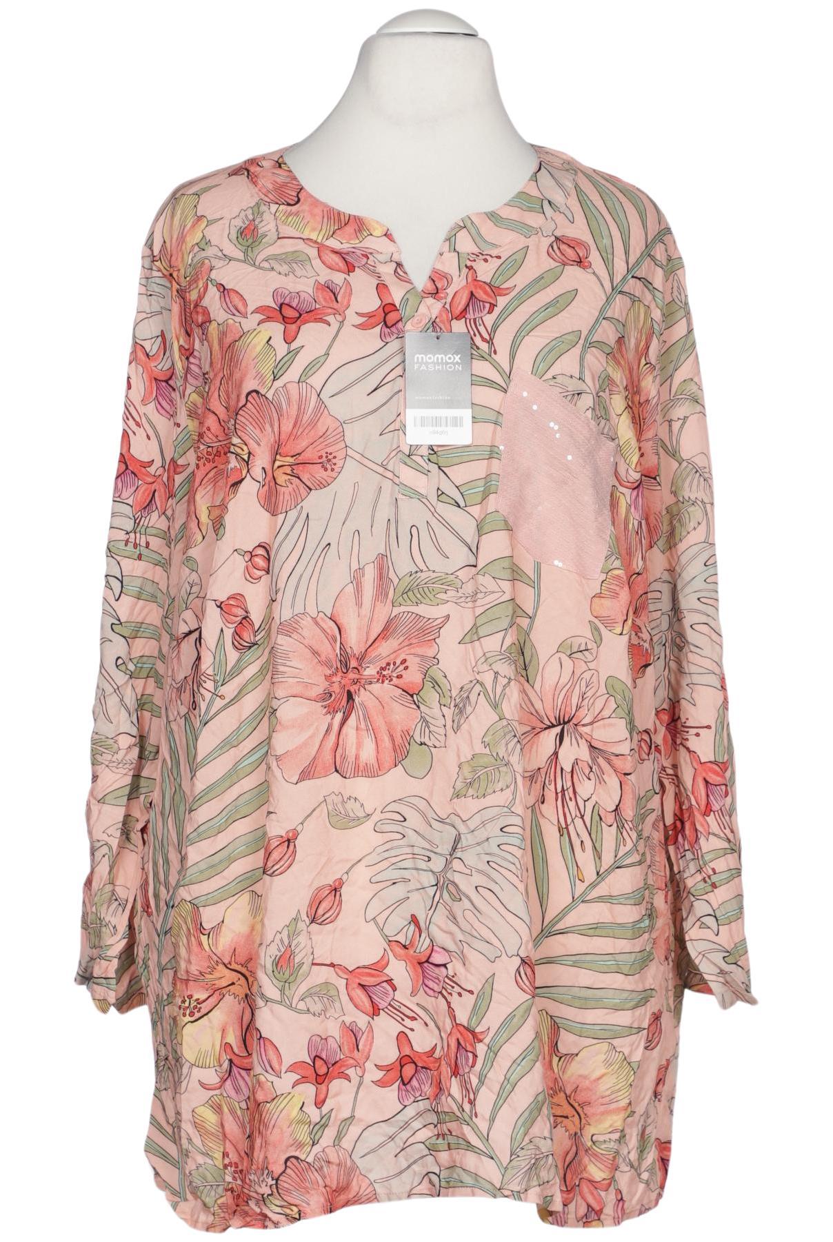 

Miamoda Damen Bluse, pink, Gr. 58