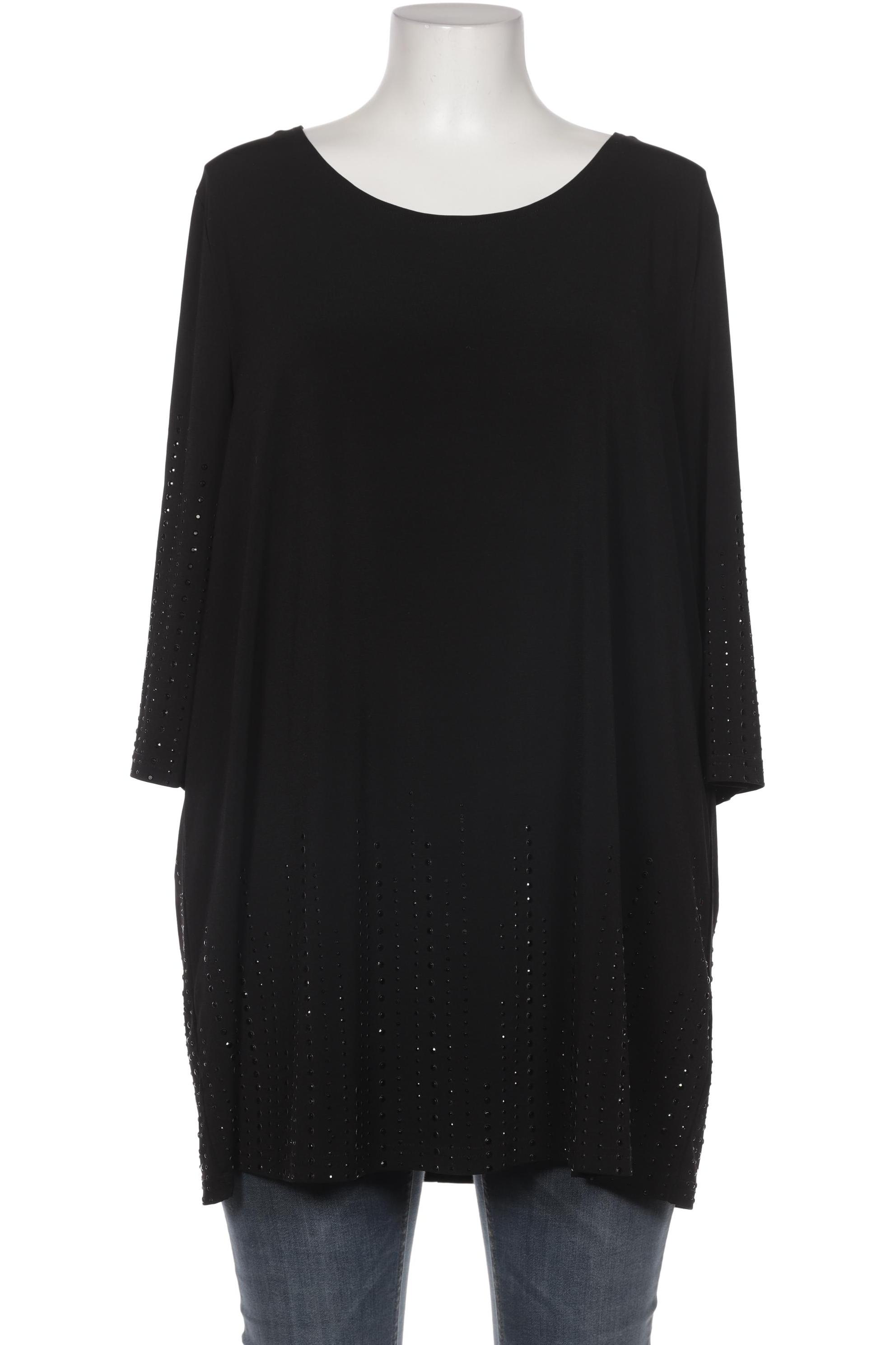 

Miamoda Damen Bluse, schwarz, Gr. 52