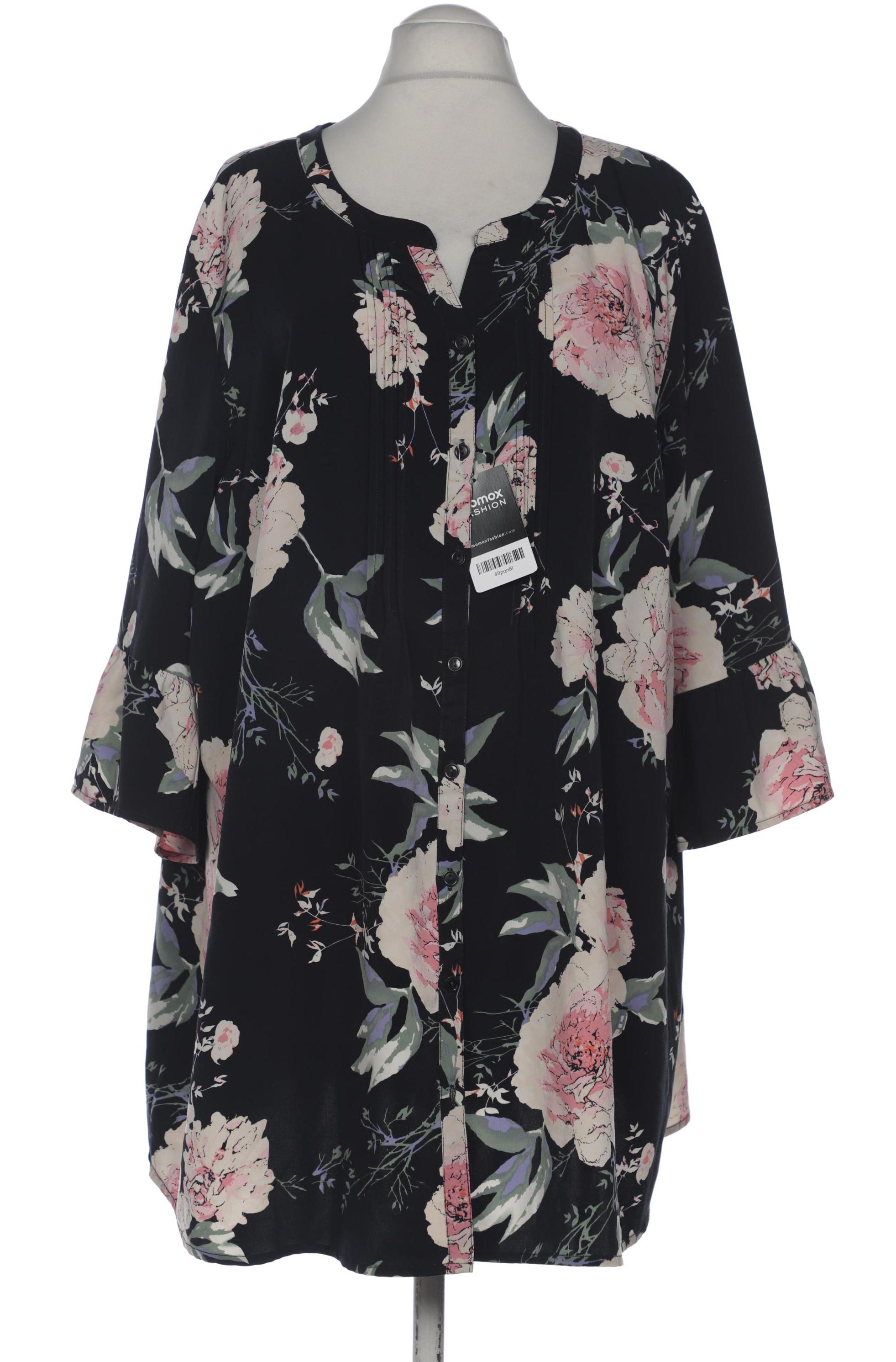 

Miamoda Damen Bluse, schwarz, Gr. 58