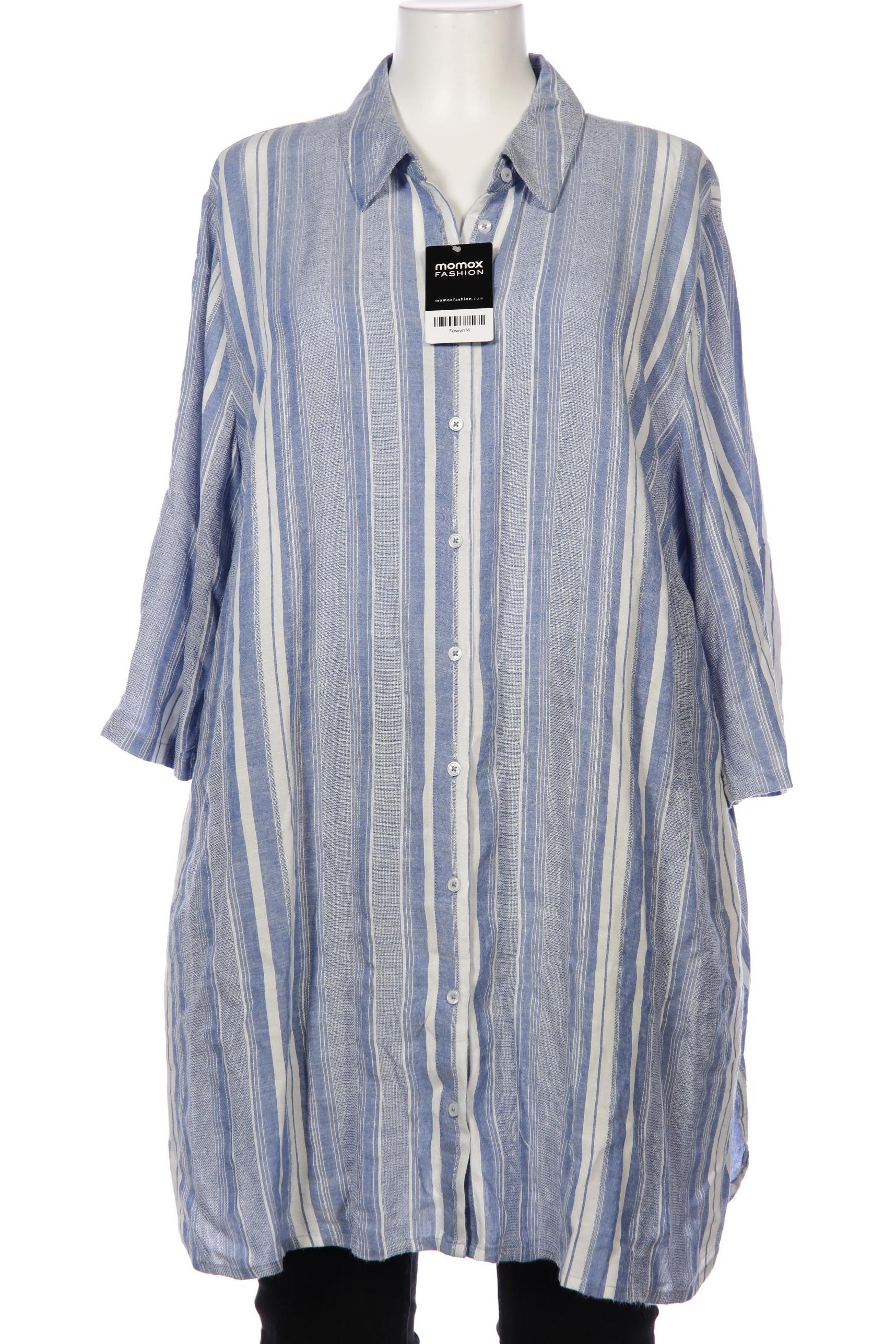 

Miamoda Damen Bluse, blau, Gr. 52