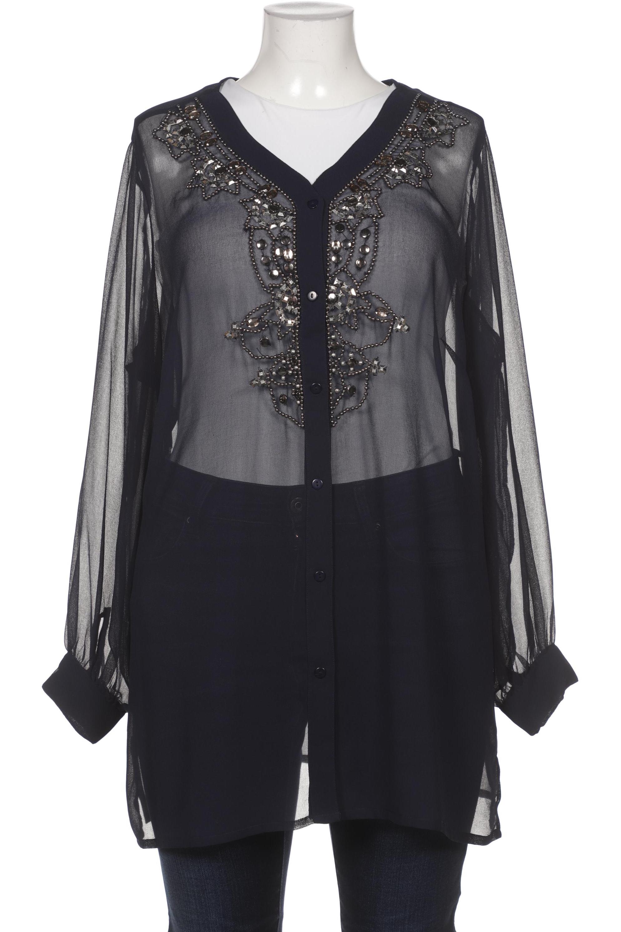 

Miamoda Damen Bluse, marineblau, Gr. 48
