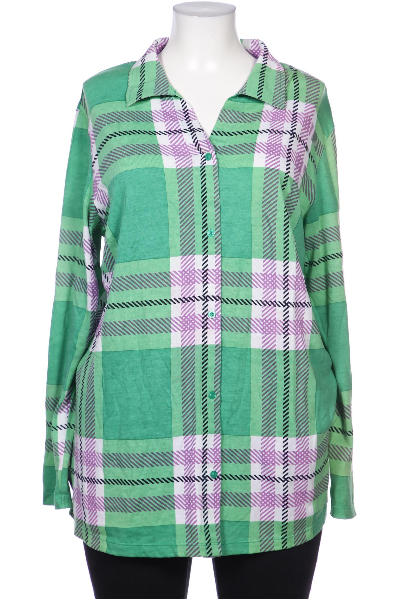 

Miamoda Damen Bluse, hellgrün, Gr. 48
