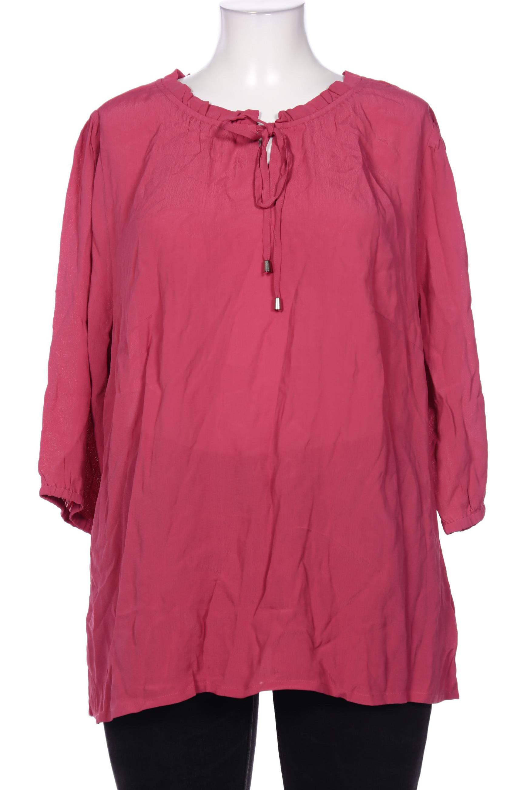 

Miamoda Damen Bluse, pink, Gr. 48