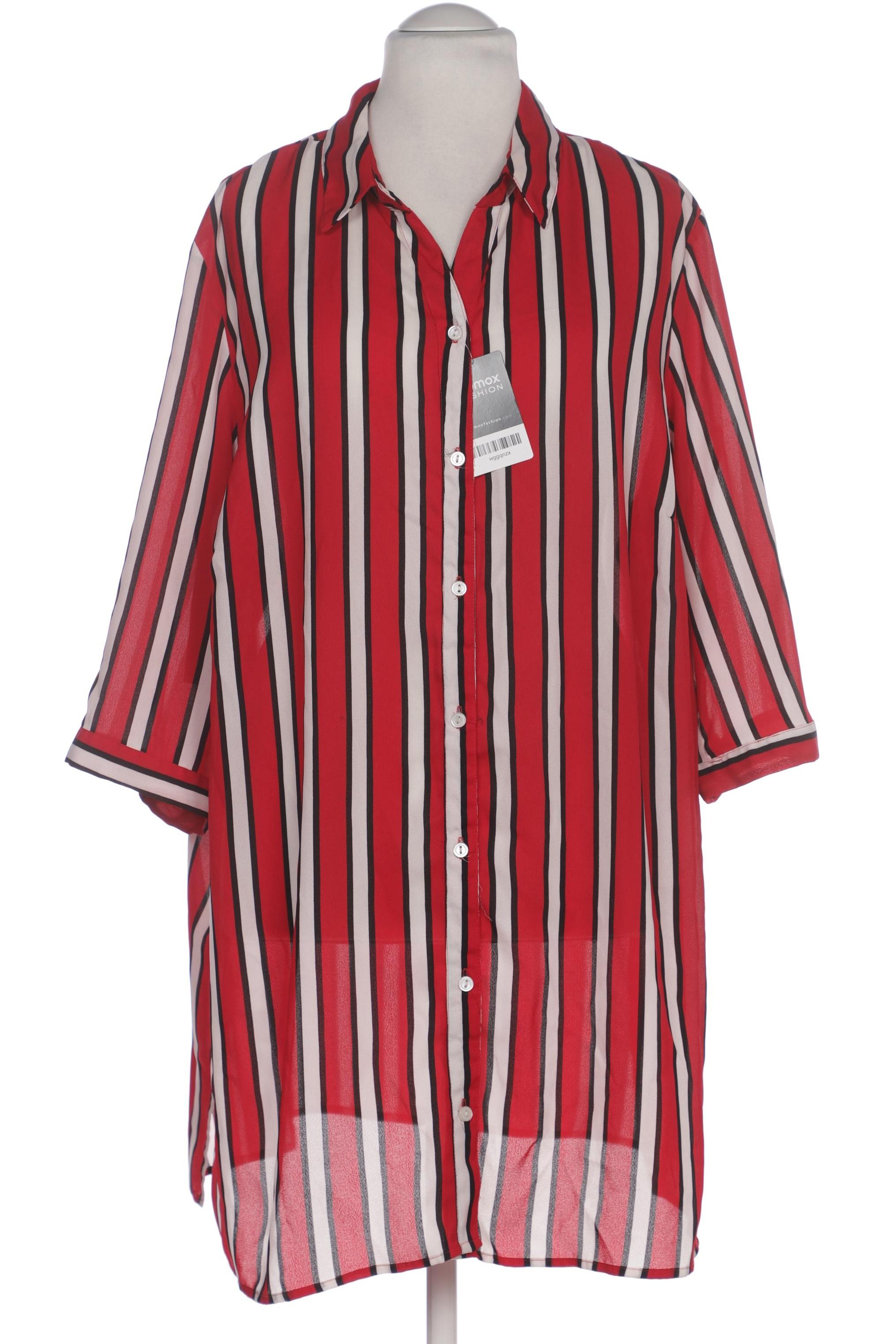 

Miamoda Damen Bluse, rot, Gr. 52