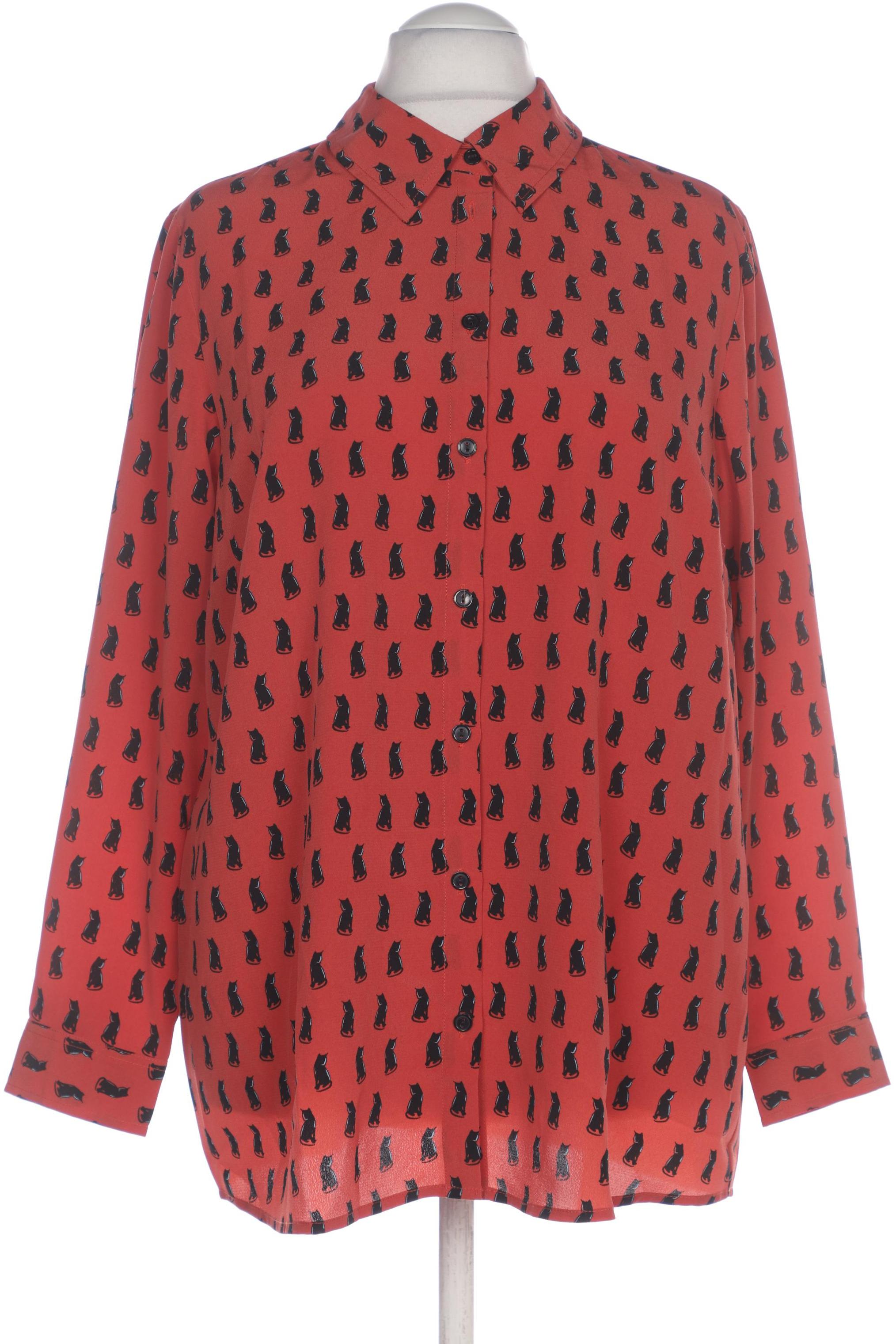 

Miamoda Damen Bluse, braun, Gr. 52