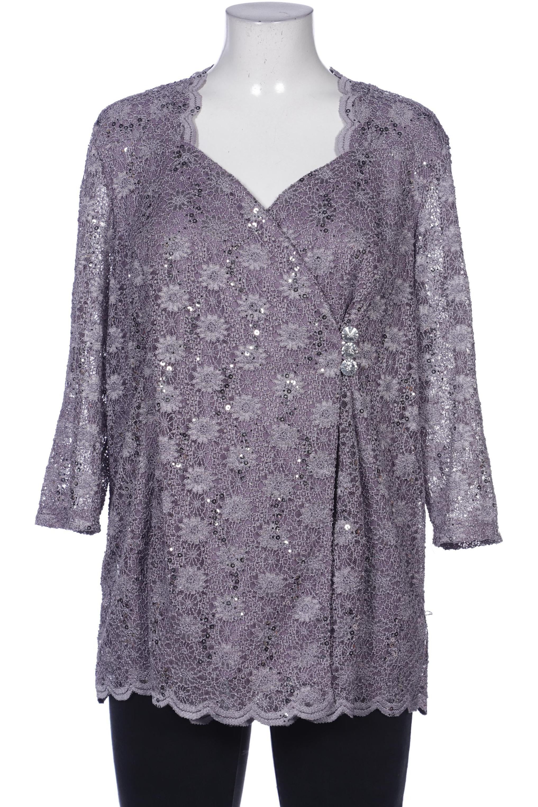 

Miamoda Damen Bluse, flieder, Gr. 46