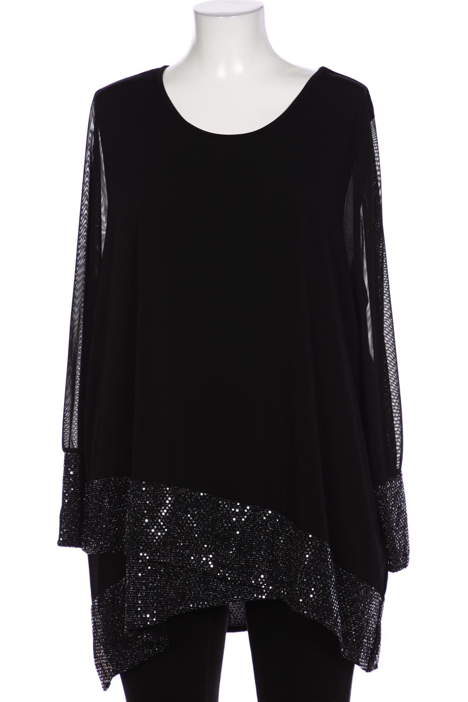 

Miamoda Damen Bluse, schwarz, Gr. 48