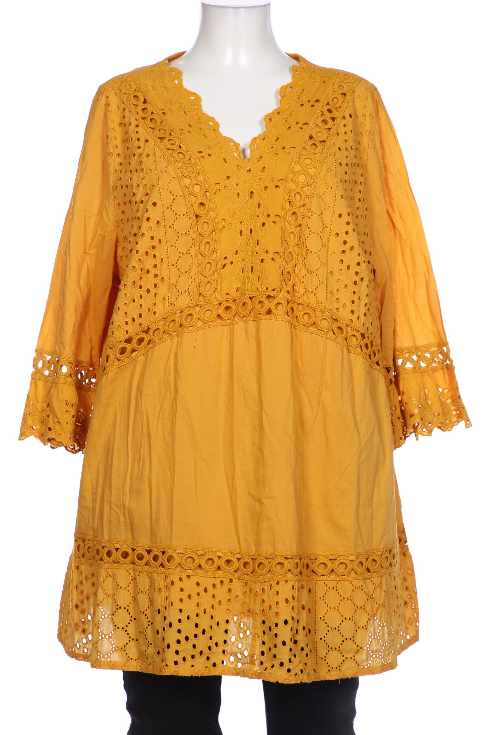 

Miamoda Damen Bluse, orange, Gr. 52