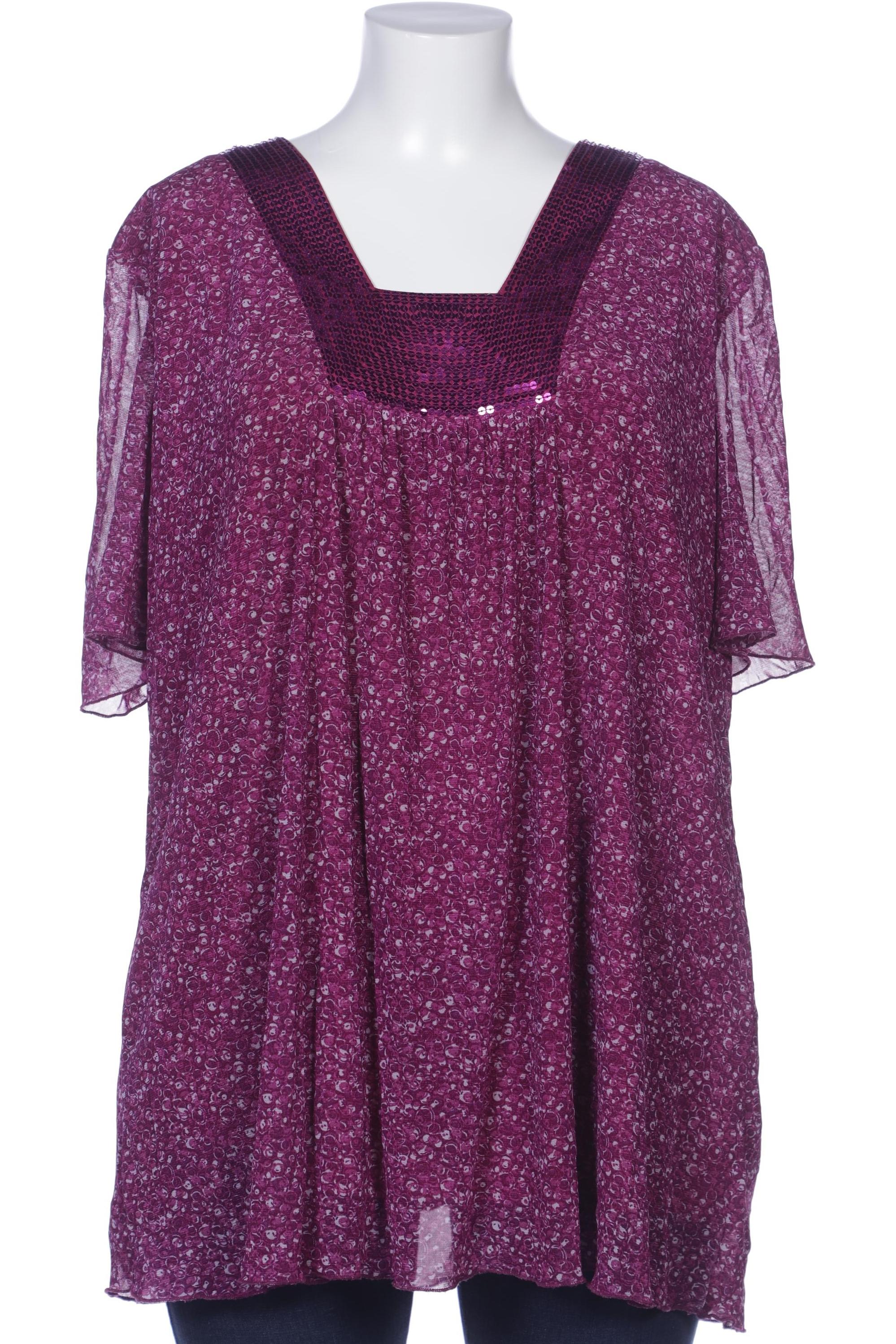 

Miamoda Damen Bluse, flieder, Gr. 52