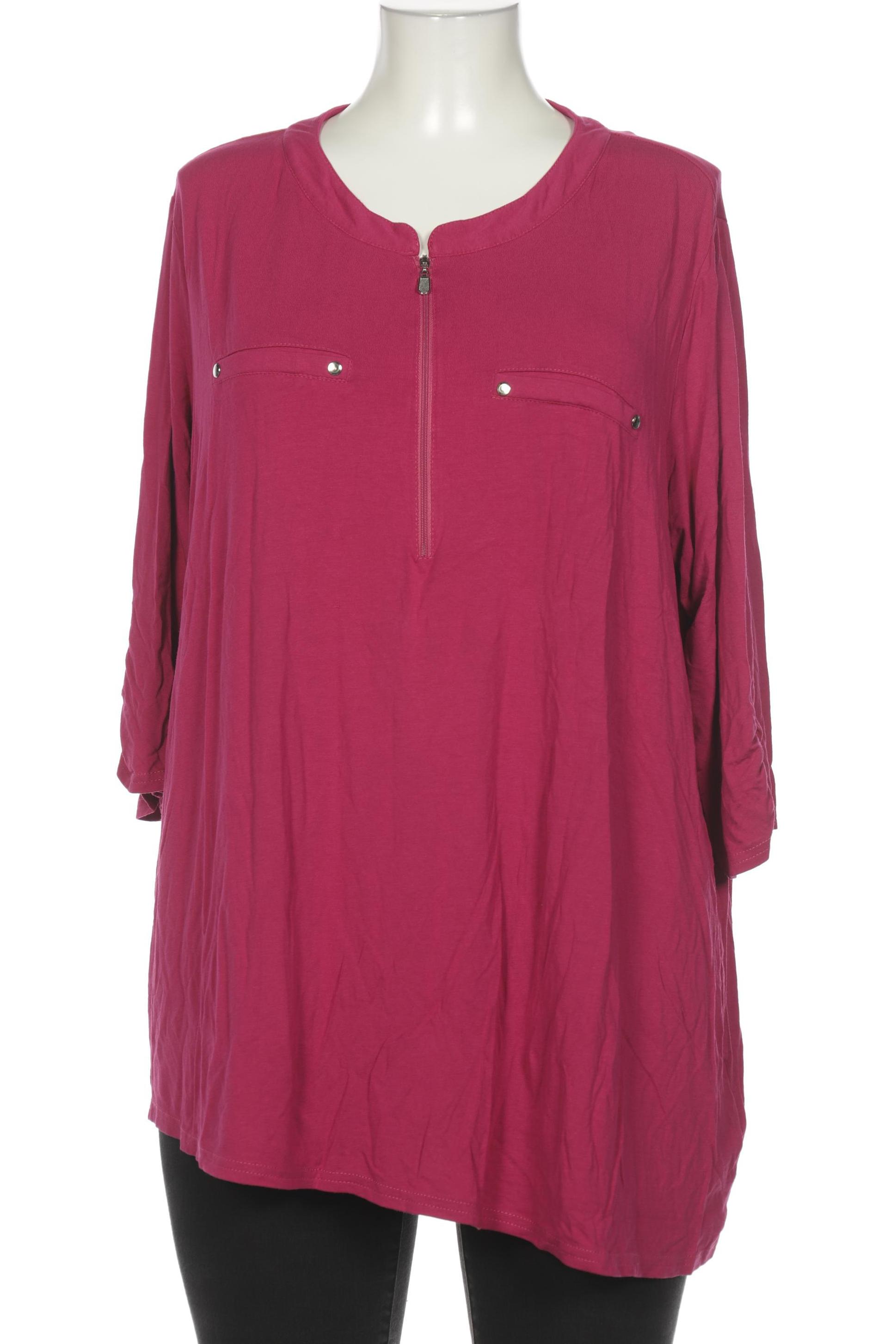 

Miamoda Damen Bluse, pink, Gr. 52