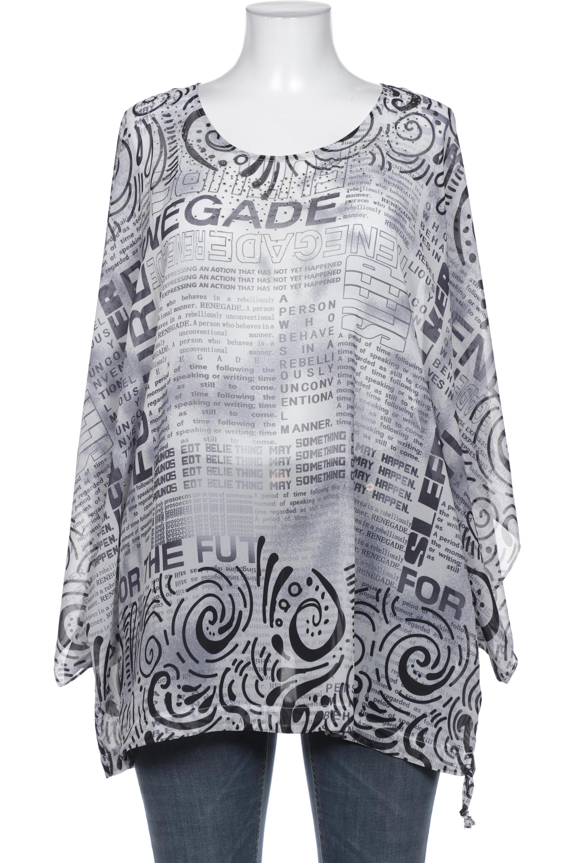 

Miamoda Damen Bluse, grau, Gr. 52