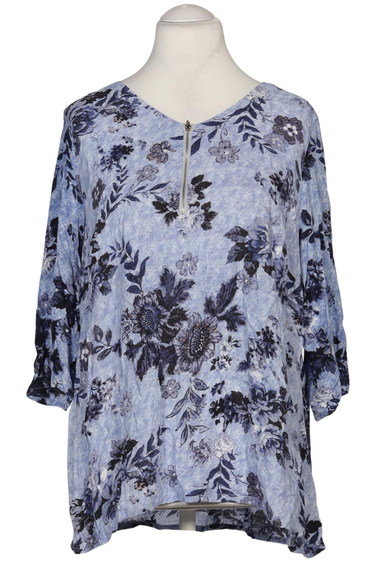 

Miamoda Damen Bluse, hellblau, Gr. 46