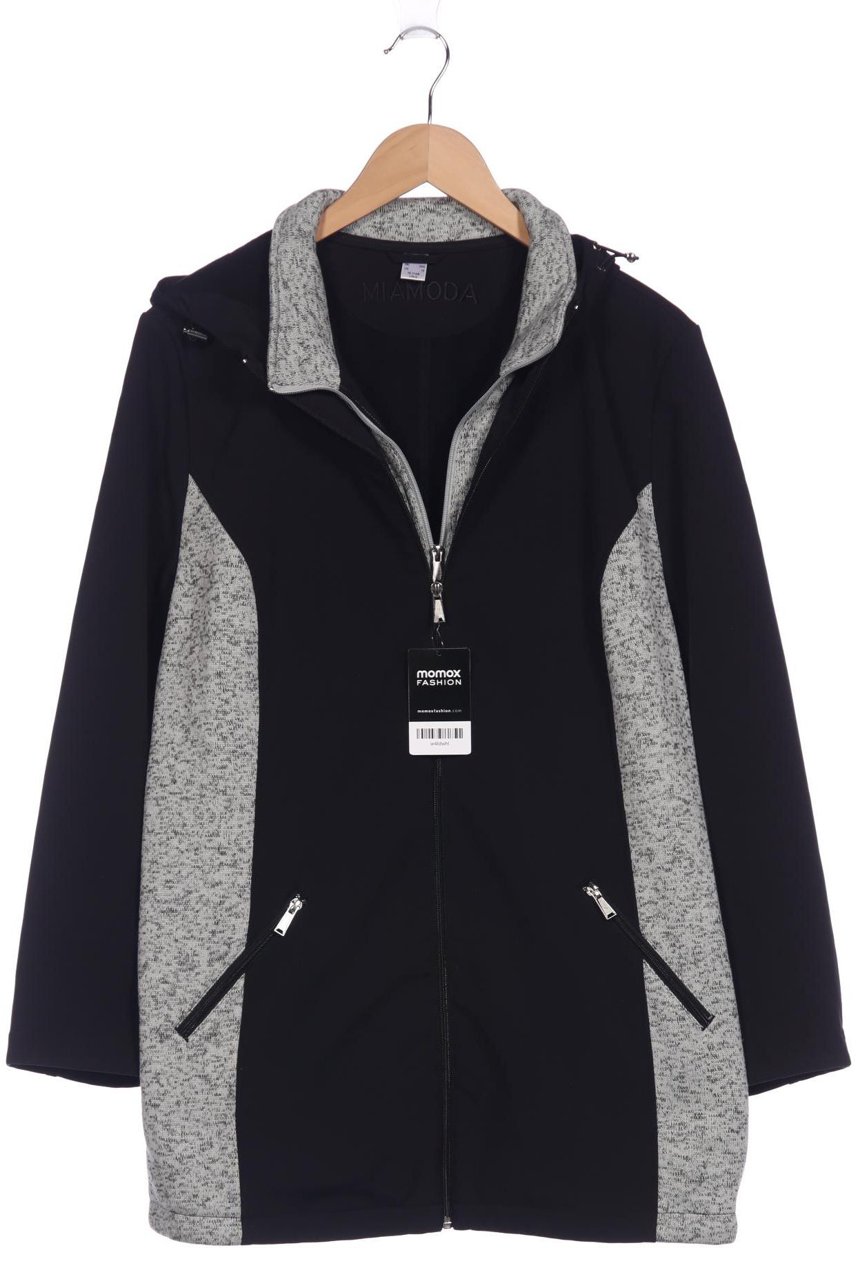 

Miamoda Damen Jacke, schwarz, Gr. 48