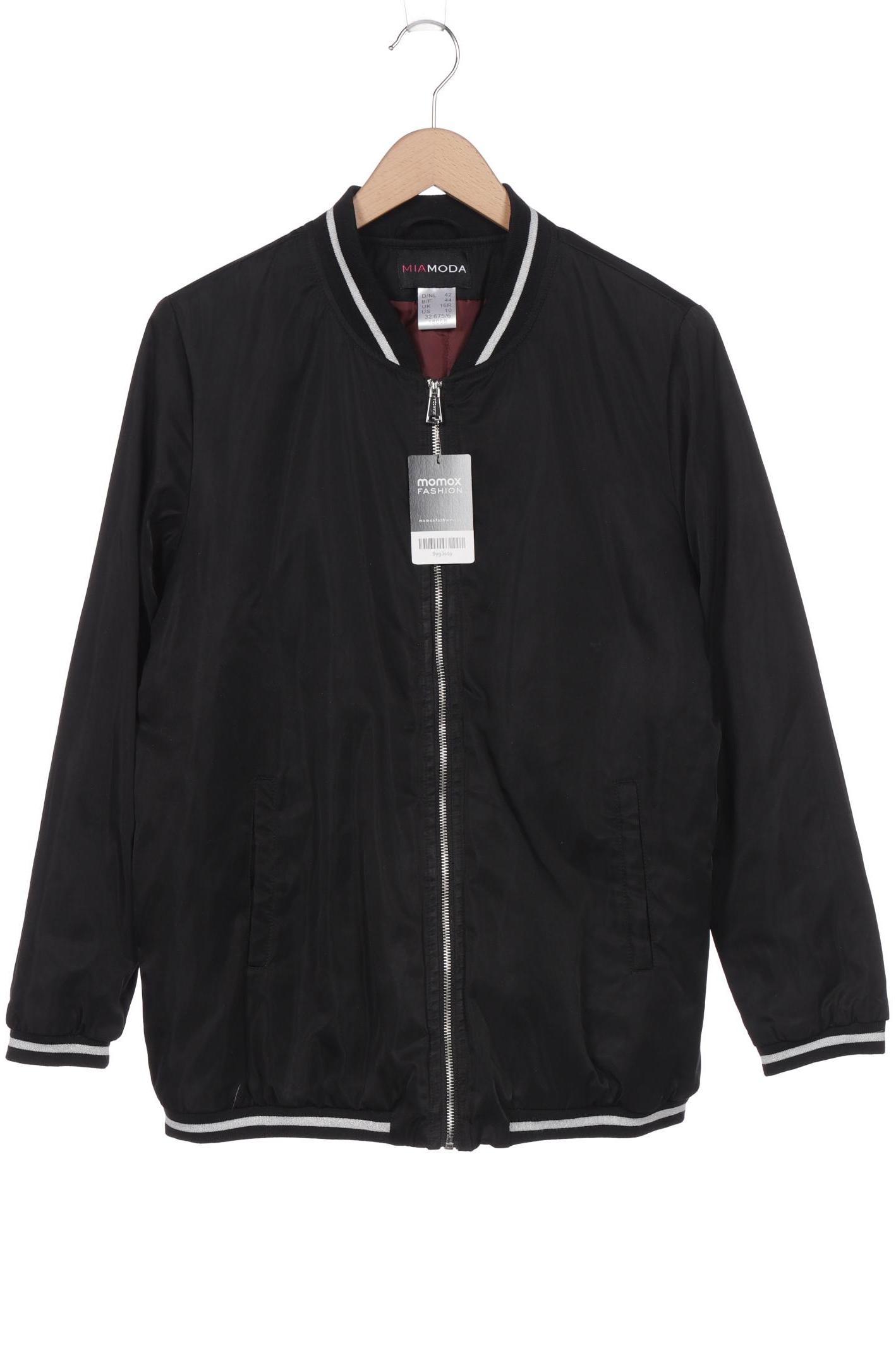 

Miamoda Damen Jacke, schwarz, Gr. 42