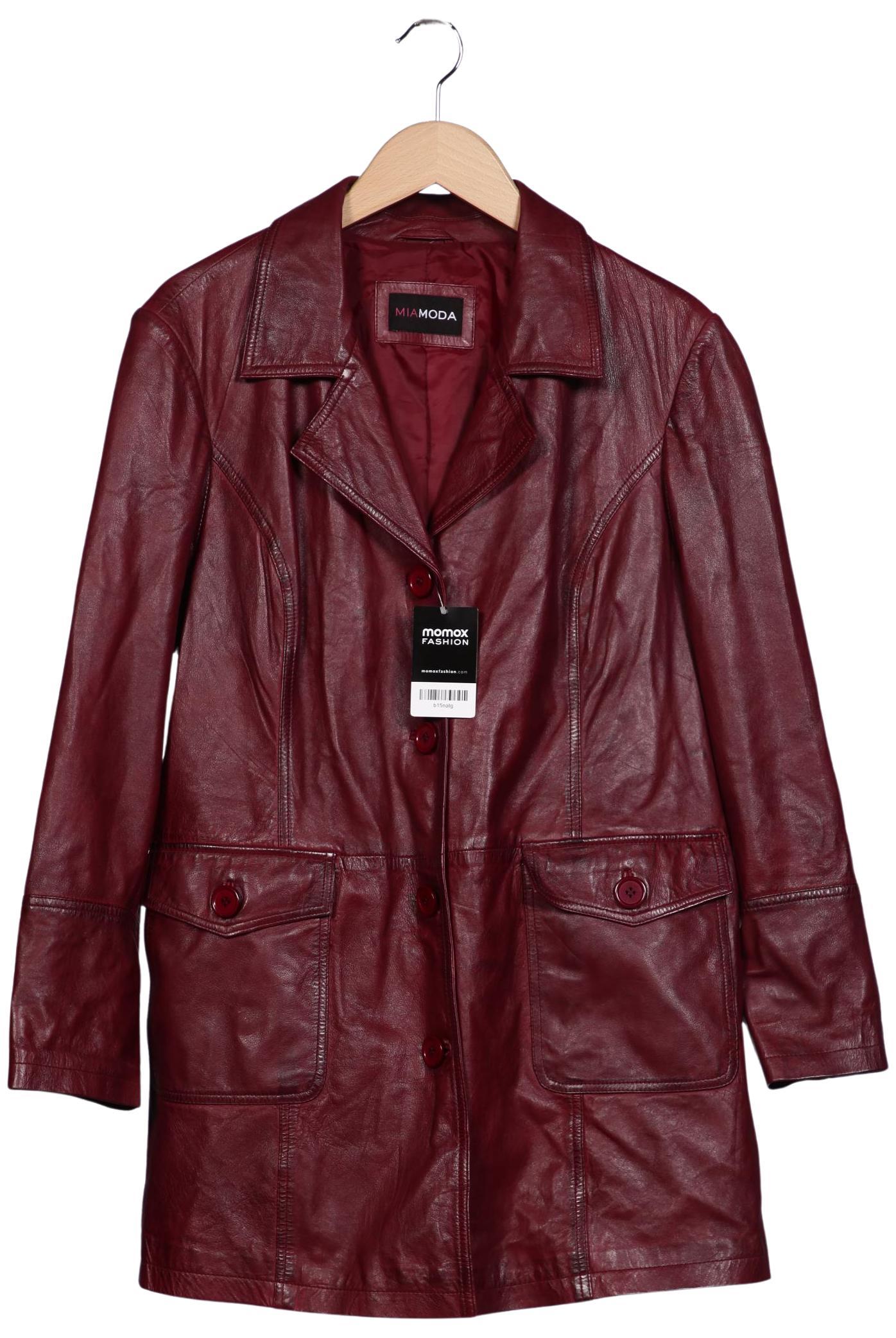

Miamoda Damen Jacke, bordeaux, Gr. 48