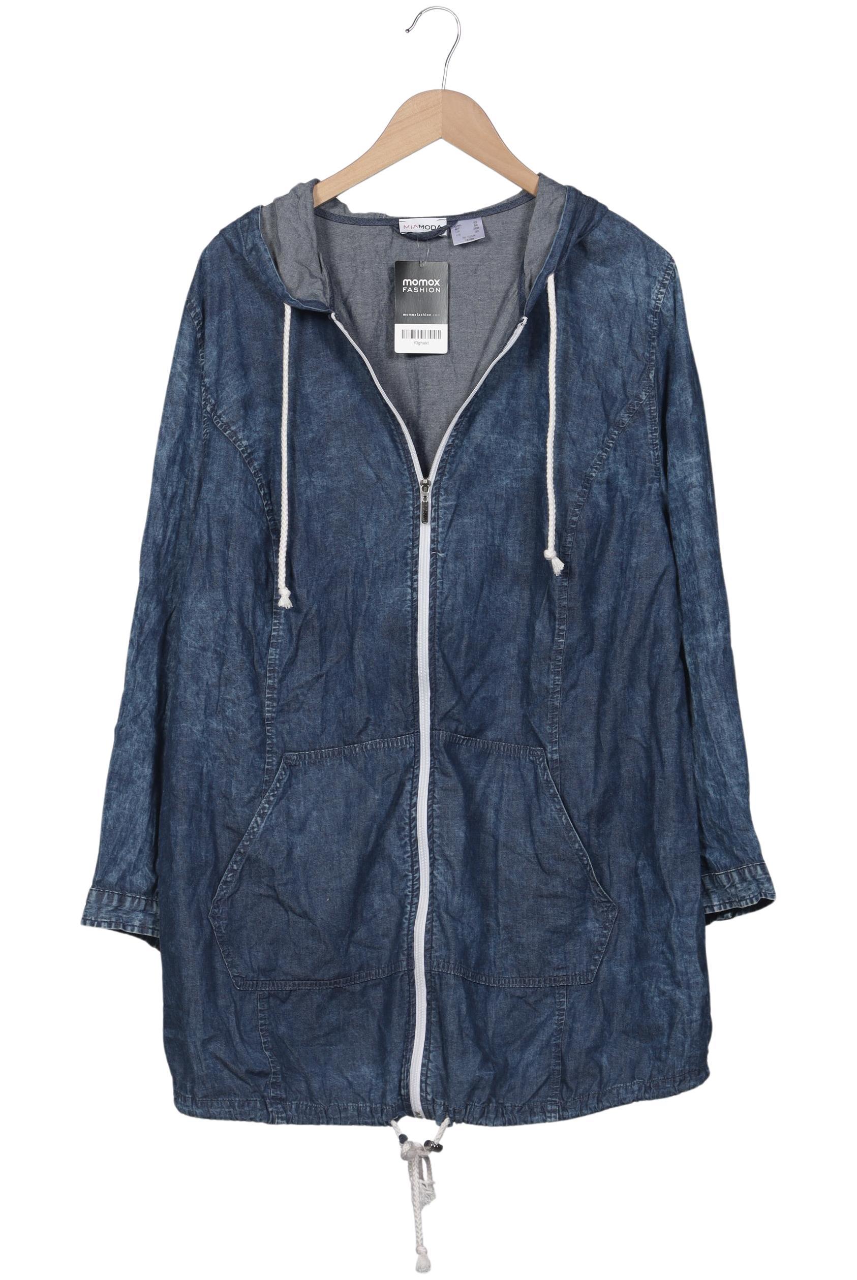 

Miamoda Damen Jacke, blau, Gr. 52
