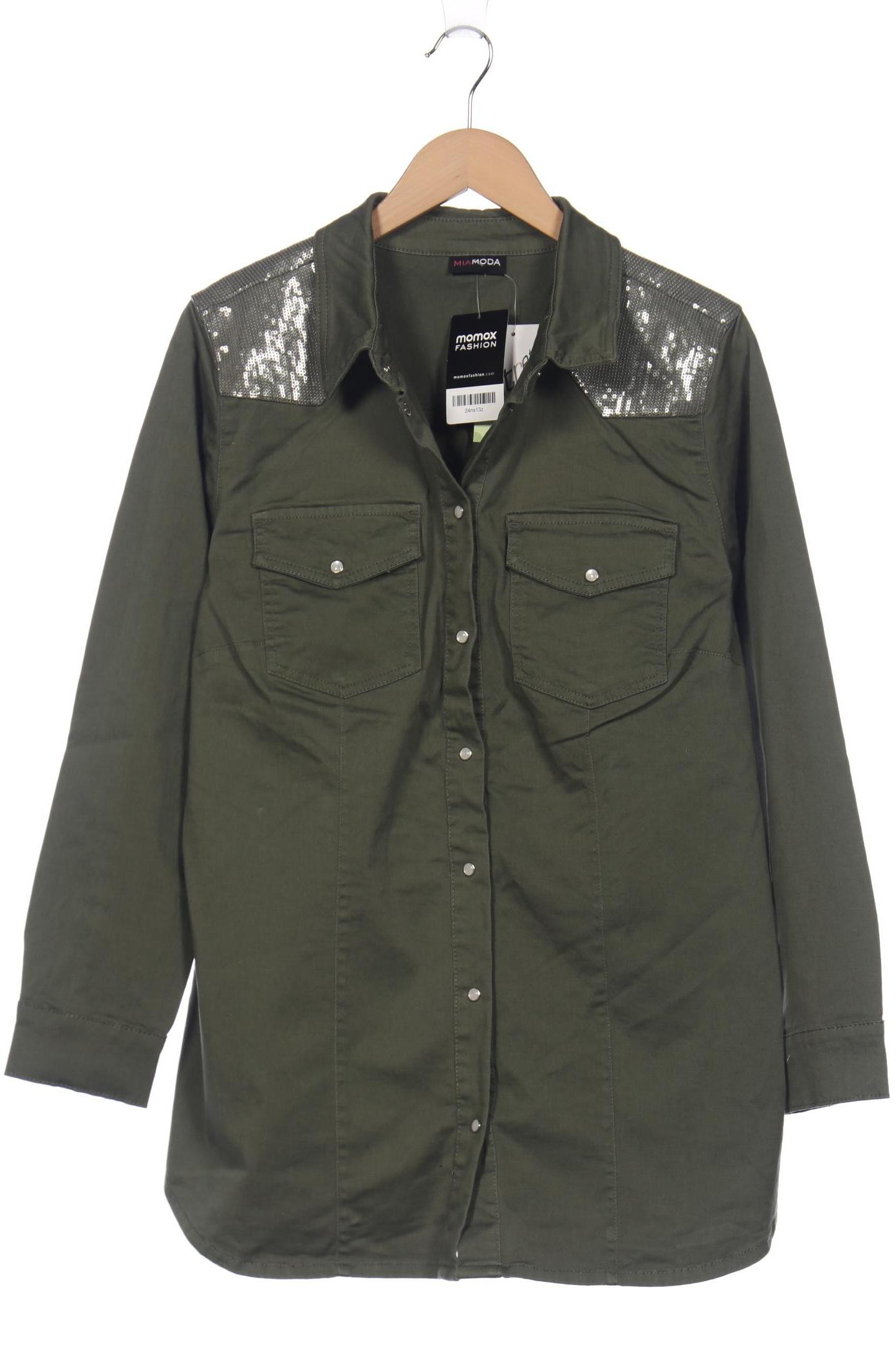 

Miamoda Damen Jacke, grün, Gr. 46