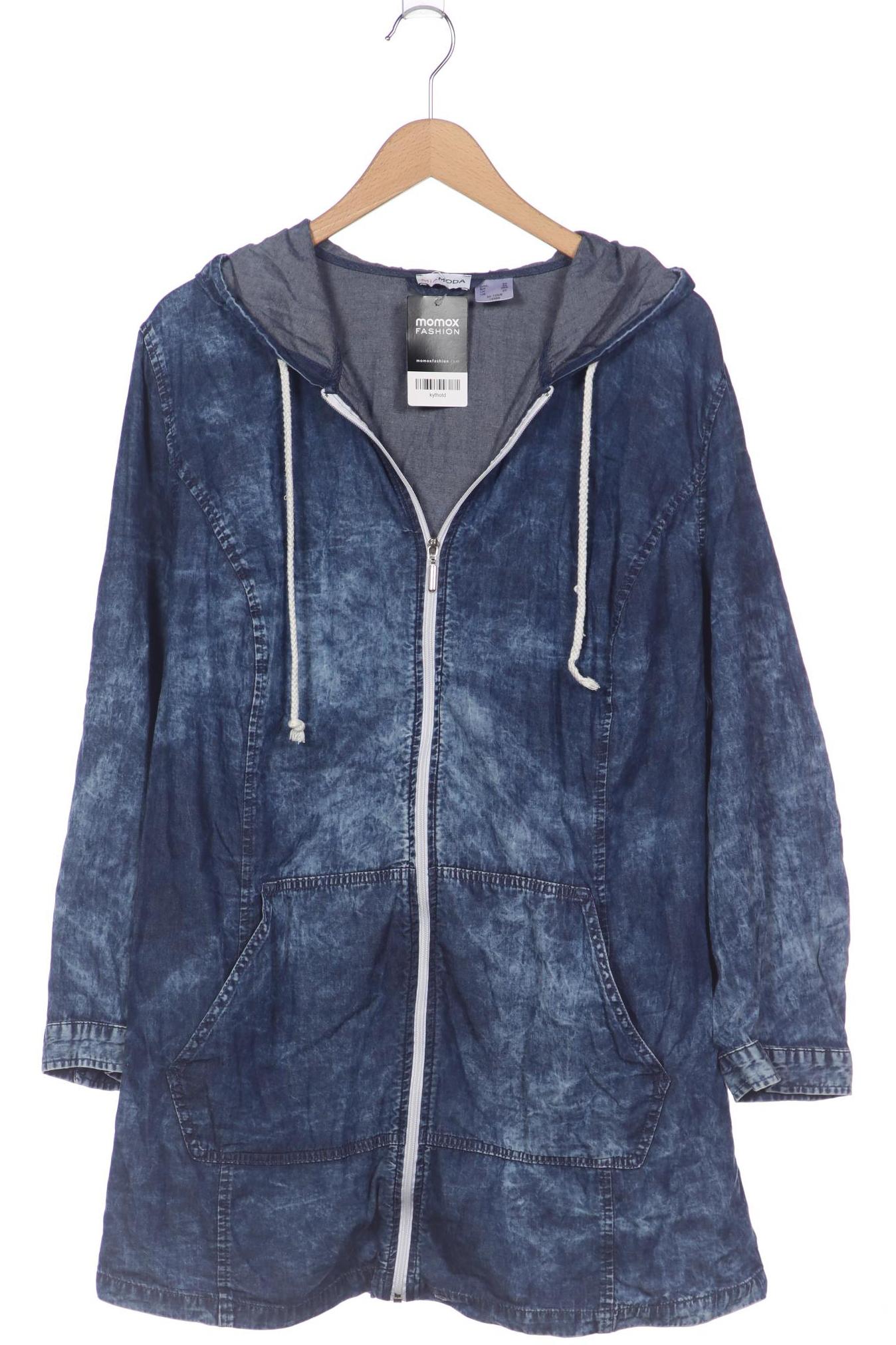 

Miamoda Damen Jacke, blau, Gr. 52