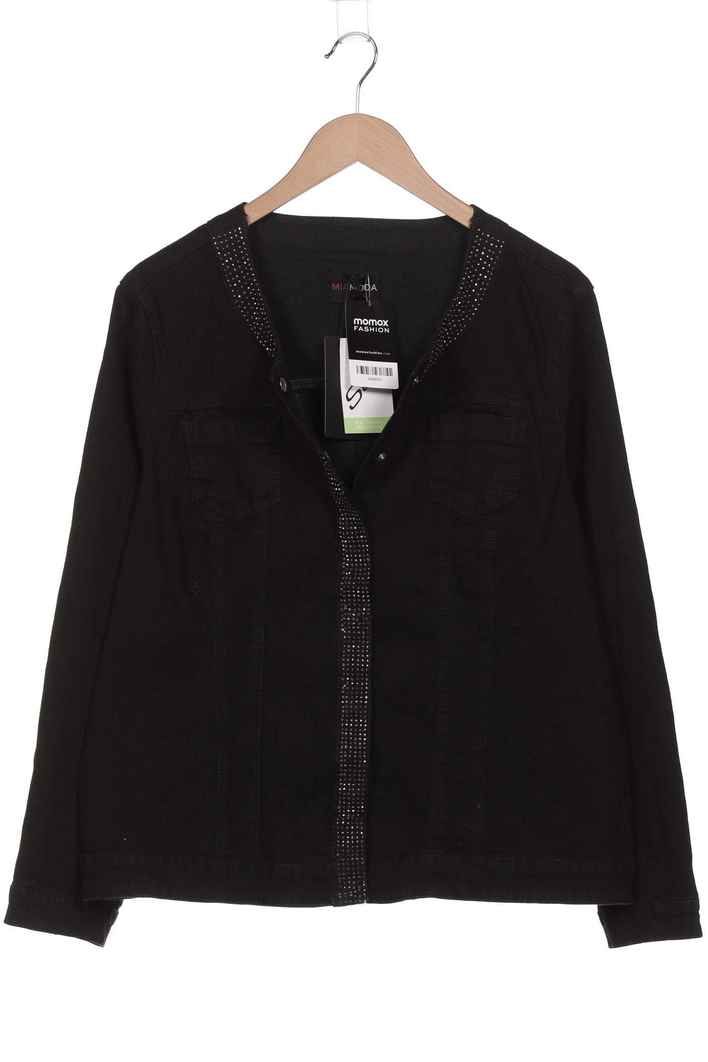 

Miamoda Damen Jacke, schwarz, Gr. 46