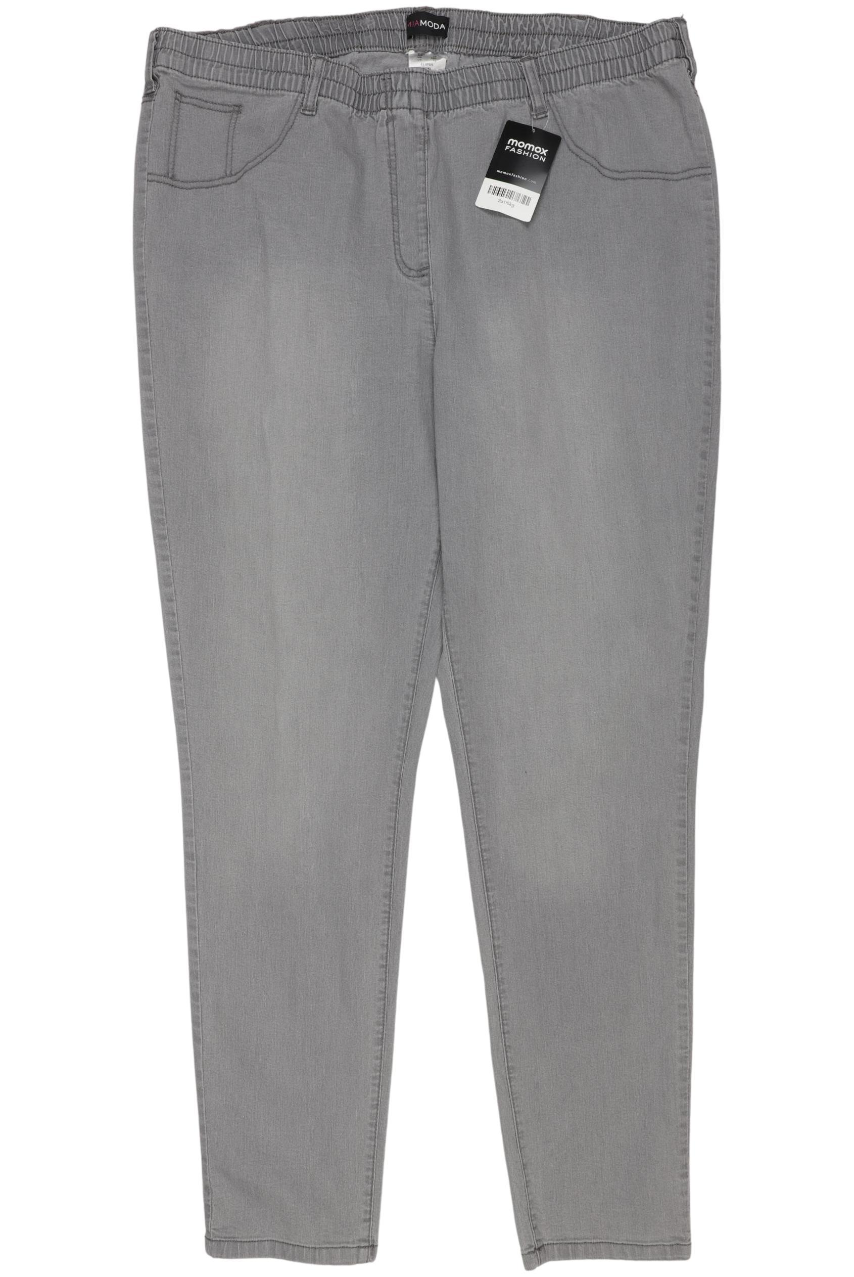 

Miamoda Damen Jeans, grau, Gr. 50