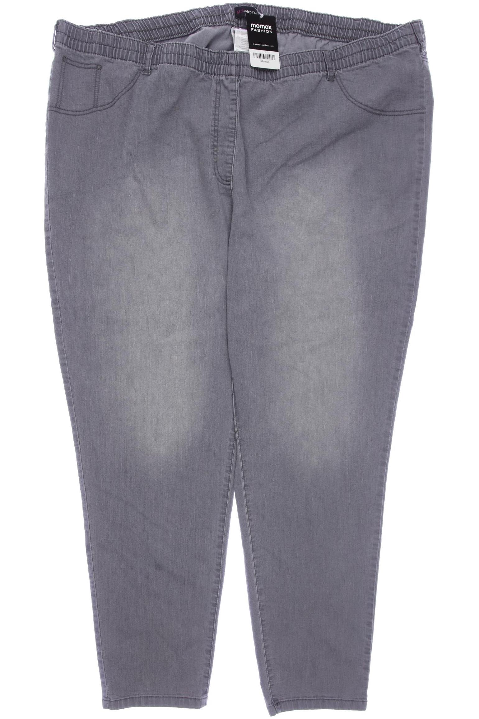 

Miamoda Damen Jeans, grau, Gr. 60