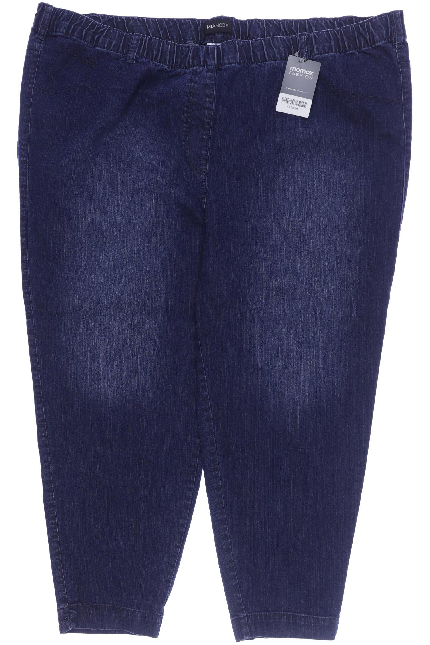 

MIAMODA Damen Jeans, blau