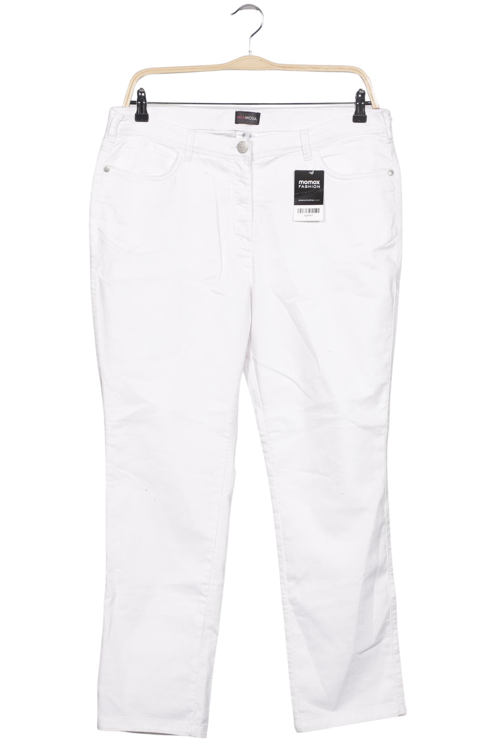 

Miamoda Damen Jeans, weiß, Gr. 23