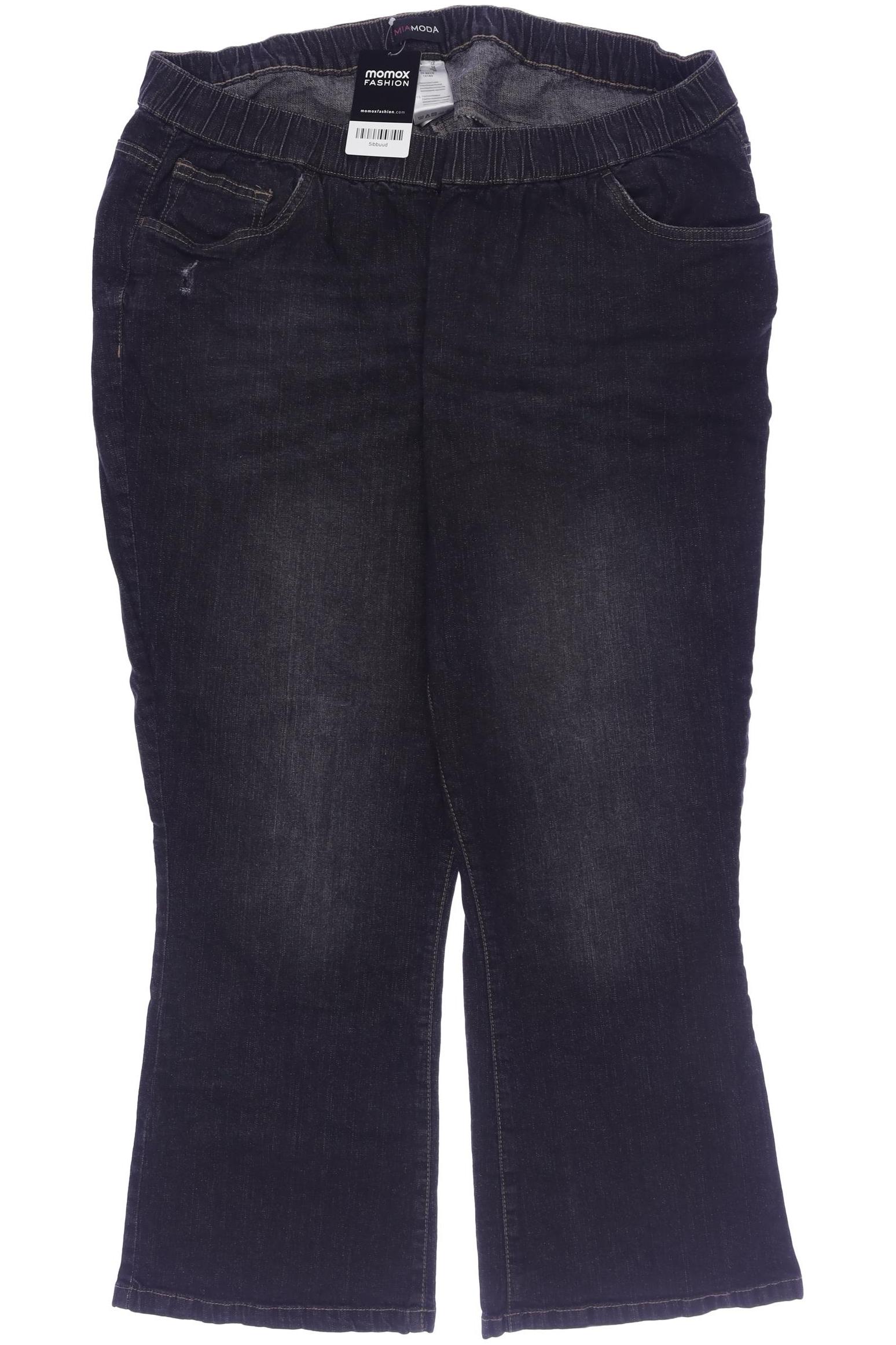 

Miamoda Damen Jeans, grau, Gr. 52