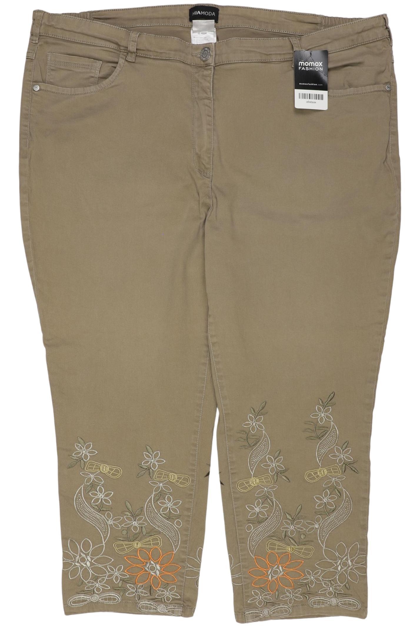 

Miamoda Damen Jeans, beige, Gr. 52