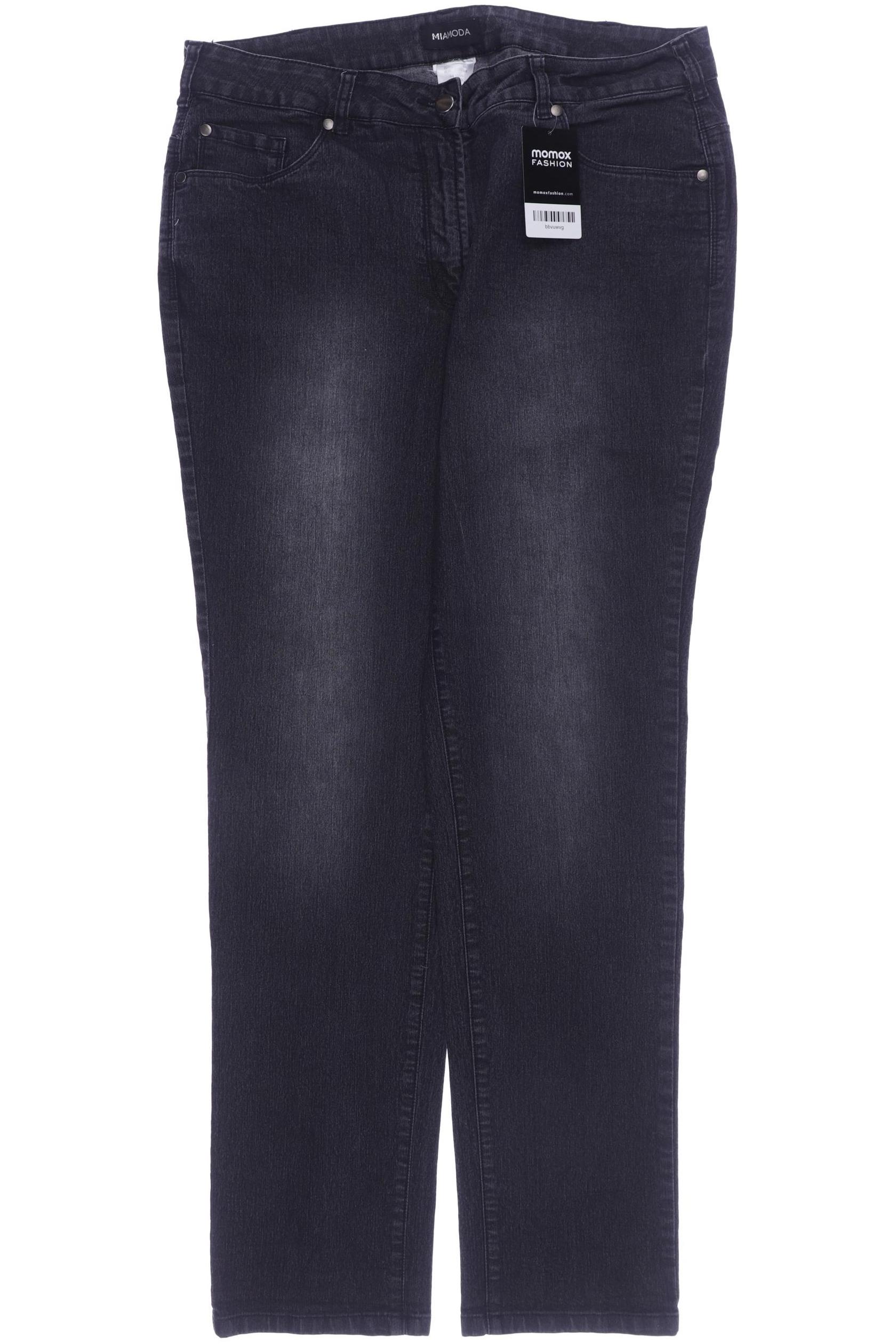 

Miamoda Damen Jeans, grau, Gr. 44