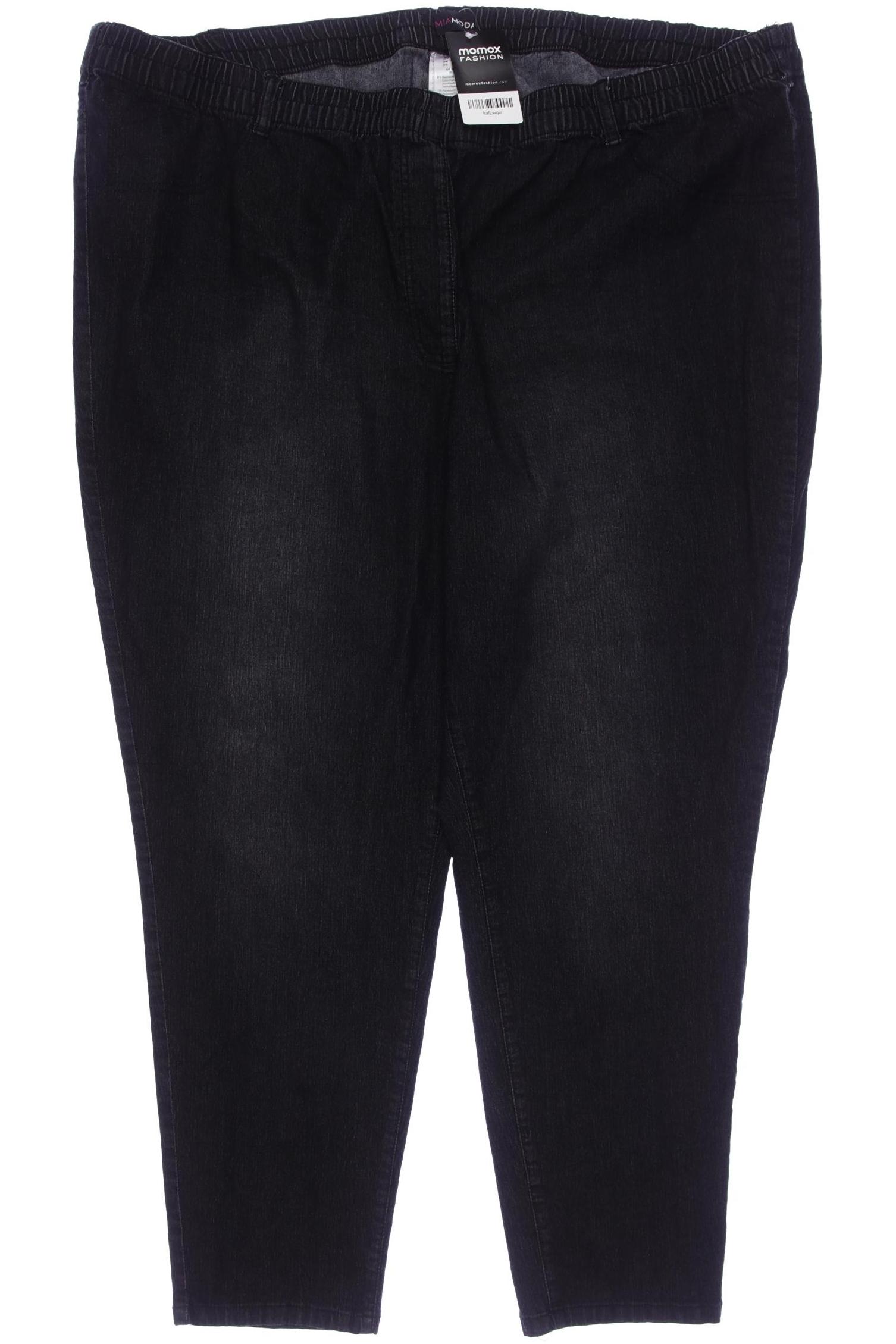 

Miamoda Damen Jeans, schwarz, Gr. 60