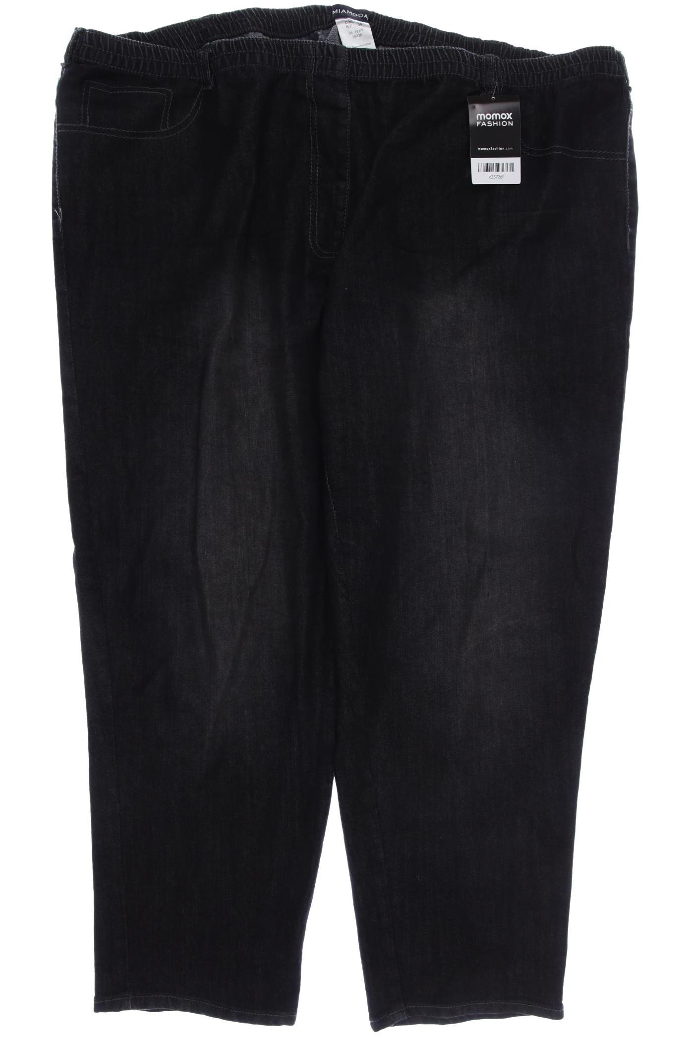 

Miamoda Damen Jeans, schwarz, Gr. 44