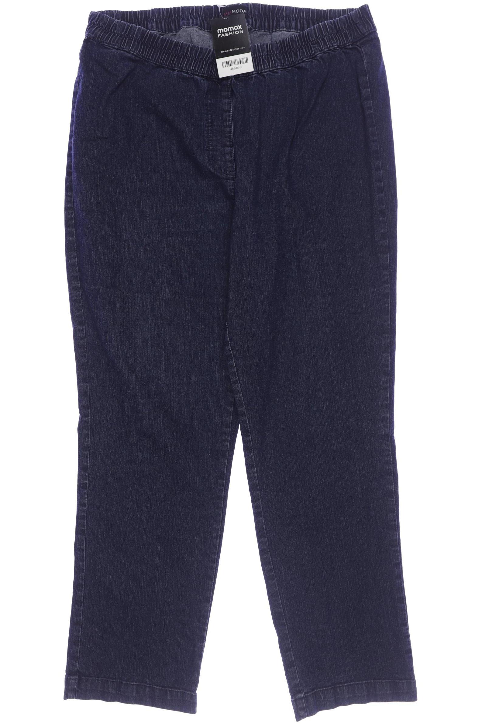 

Miamoda Damen Jeans, marineblau, Gr. 33