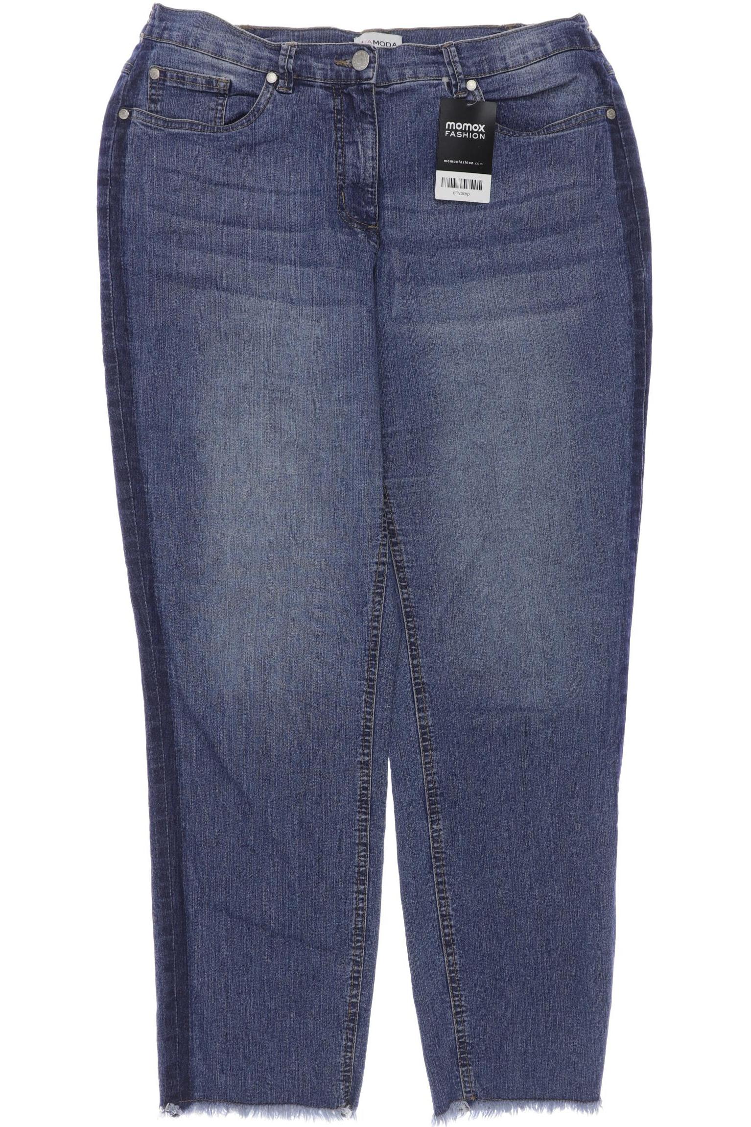 

MIAMODA Damen Jeans, blau
