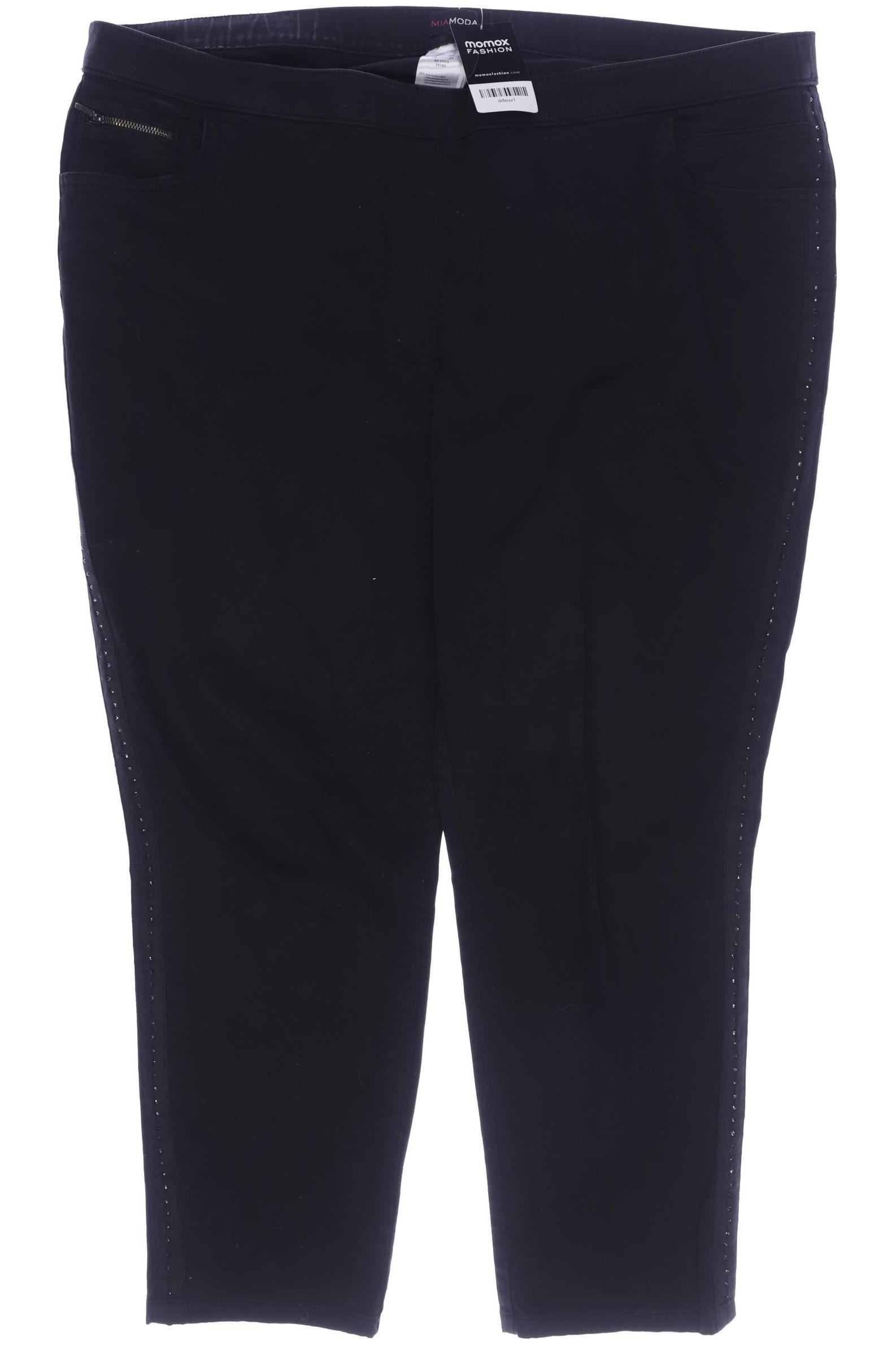 

MIAMODA Damen Jeans, schwarz