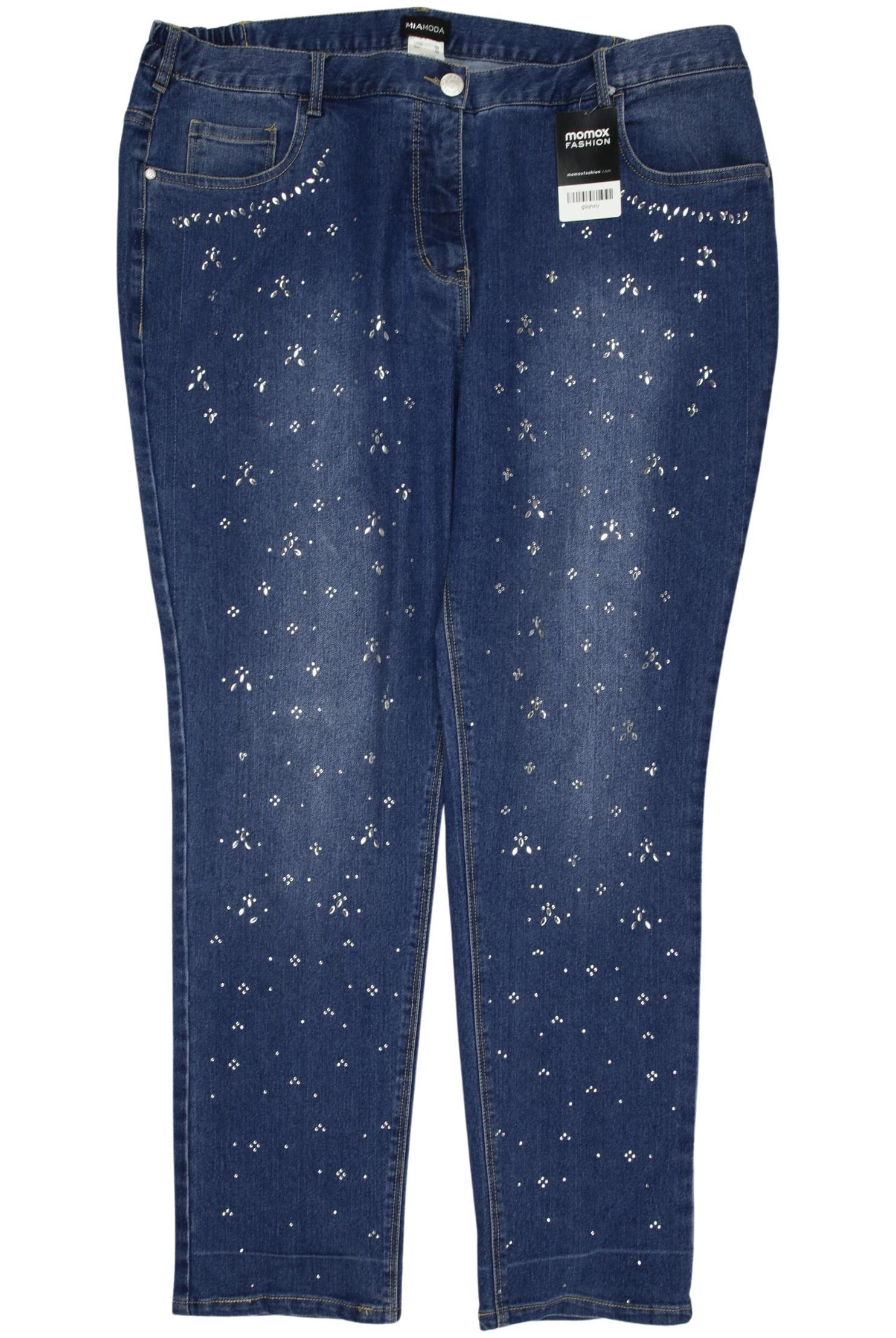 

Miamoda Damen Jeans, blau, Gr. 50