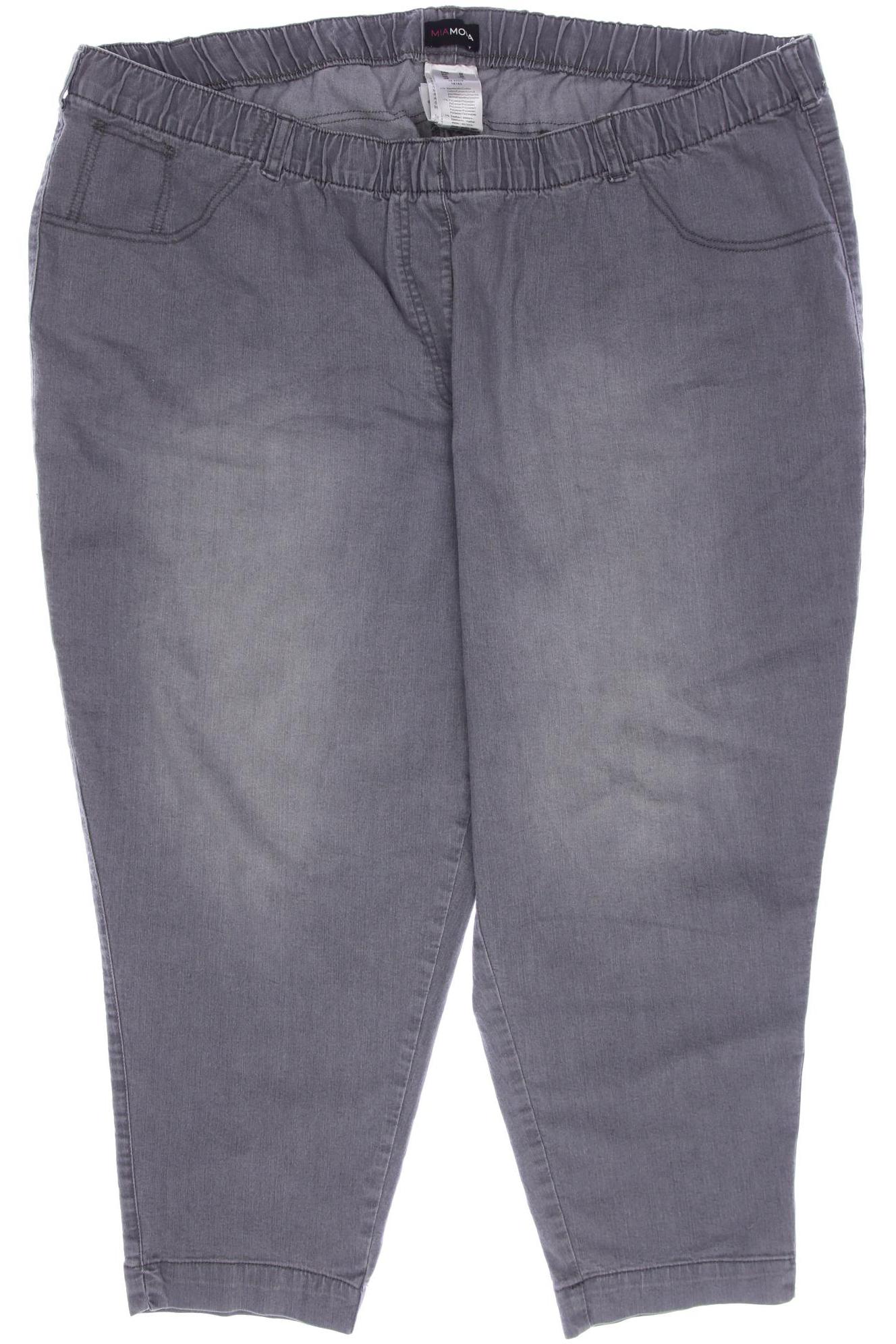 

MIAMODA Damen Jeans, grau