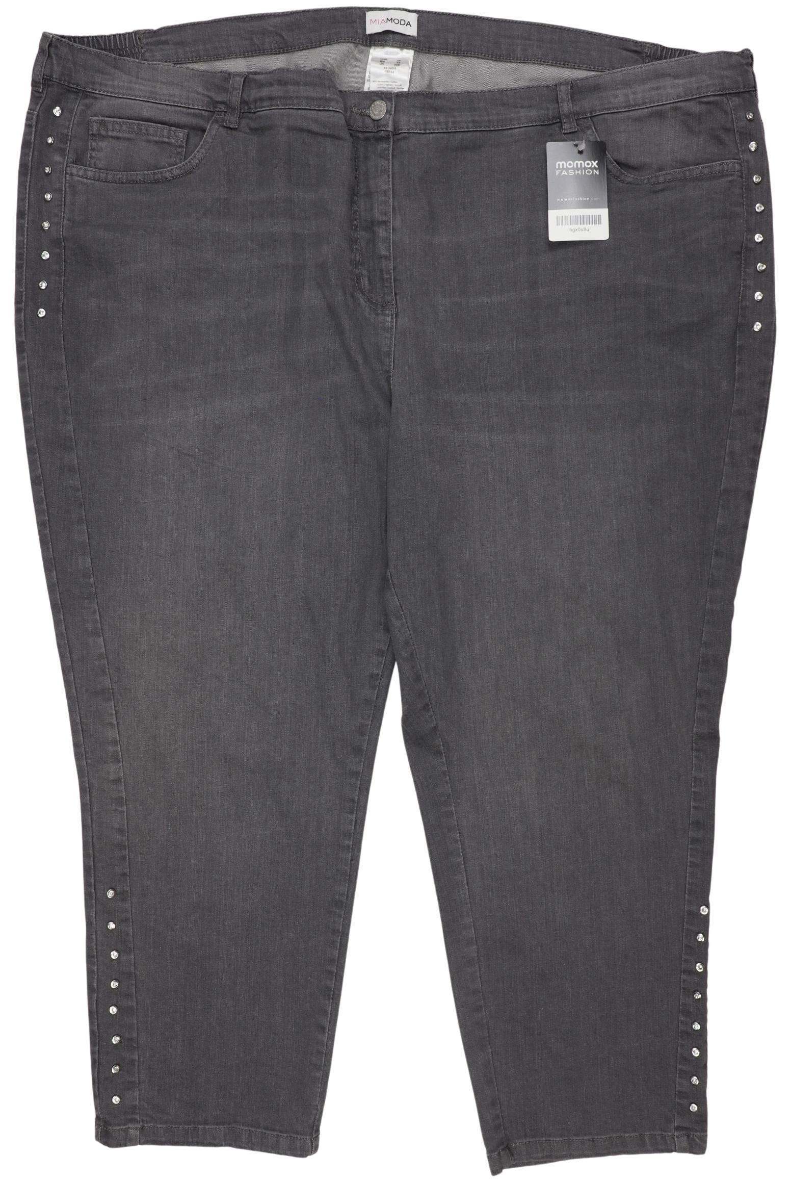 

Miamoda Damen Jeans, grau, Gr. 28