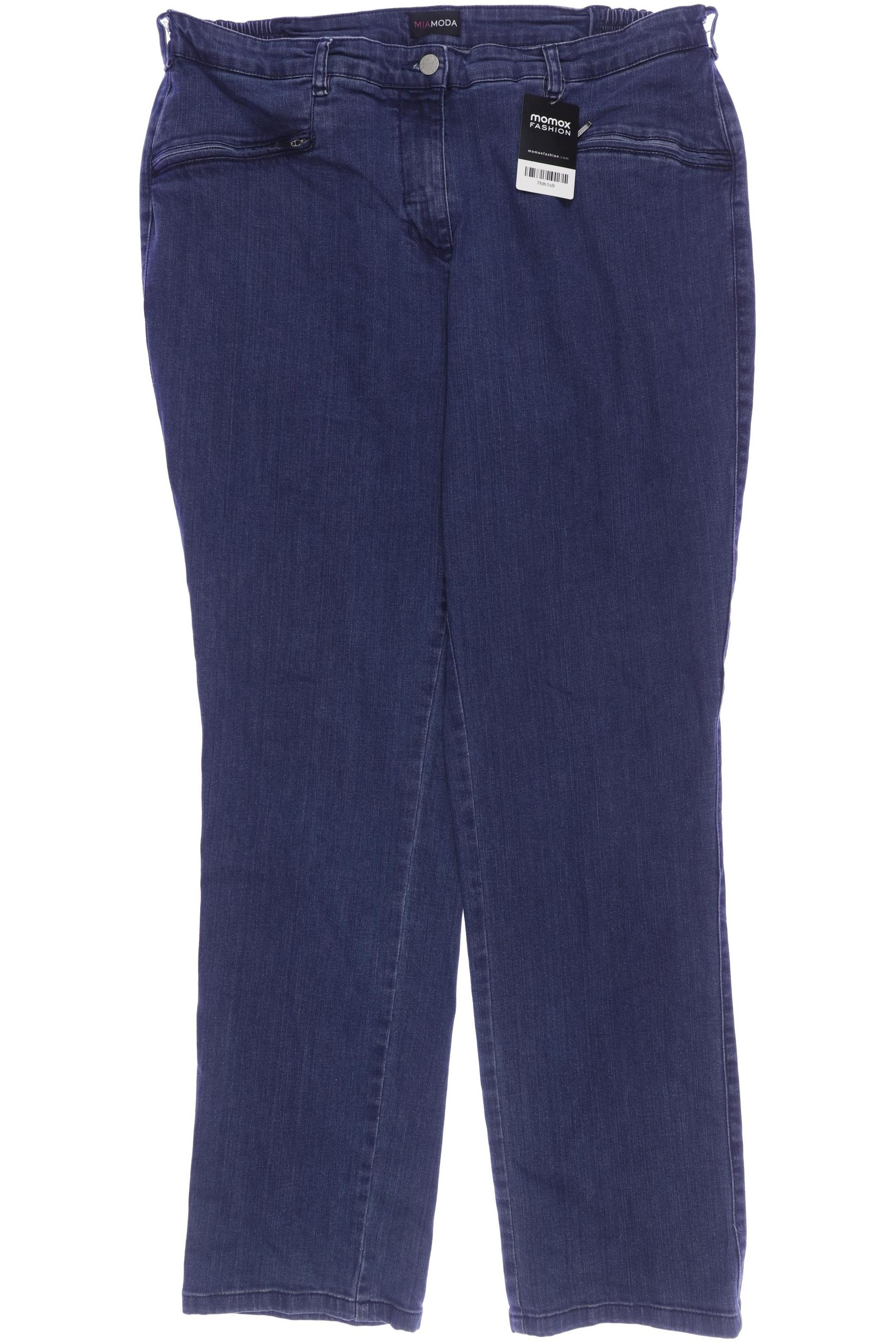 

Miamoda Damen Jeans, marineblau, Gr. 48