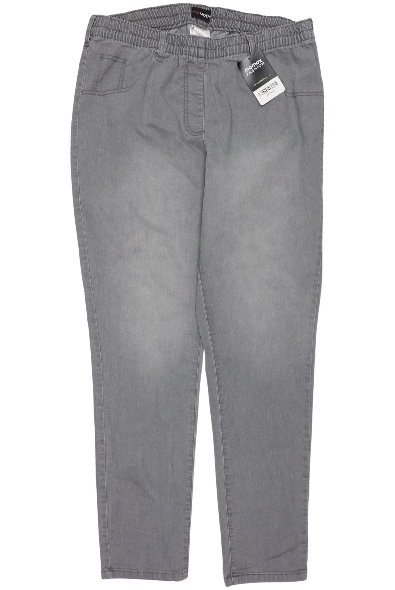 

Miamoda Damen Jeans, grau, Gr. 23