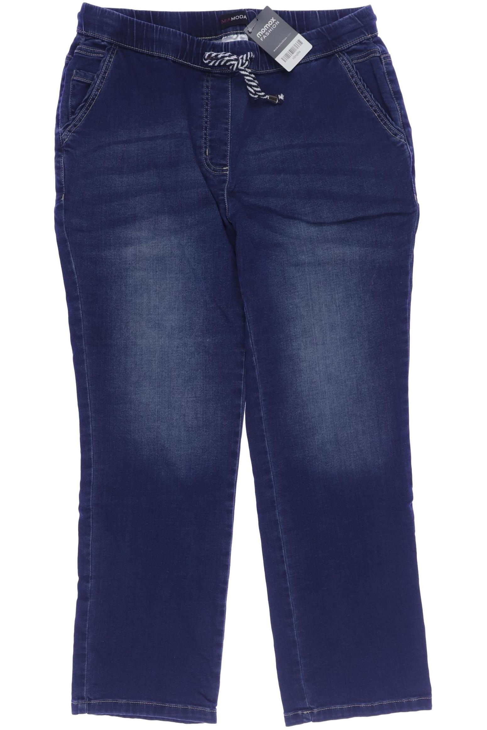 

Miamoda Damen Jeans, blau, Gr. 22