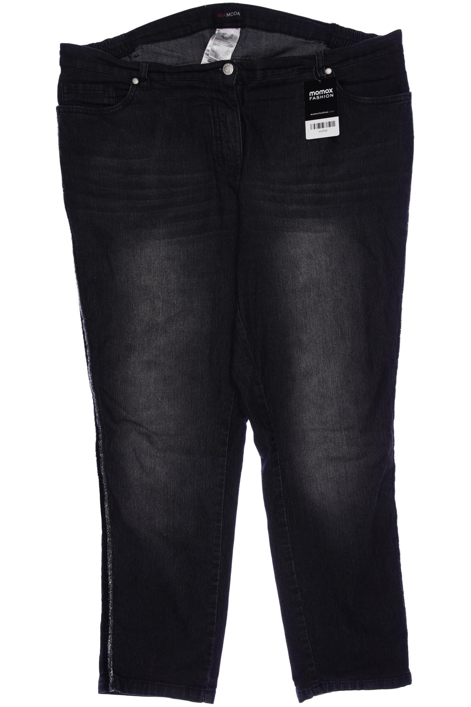 

Miamoda Damen Jeans, grau, Gr. 24