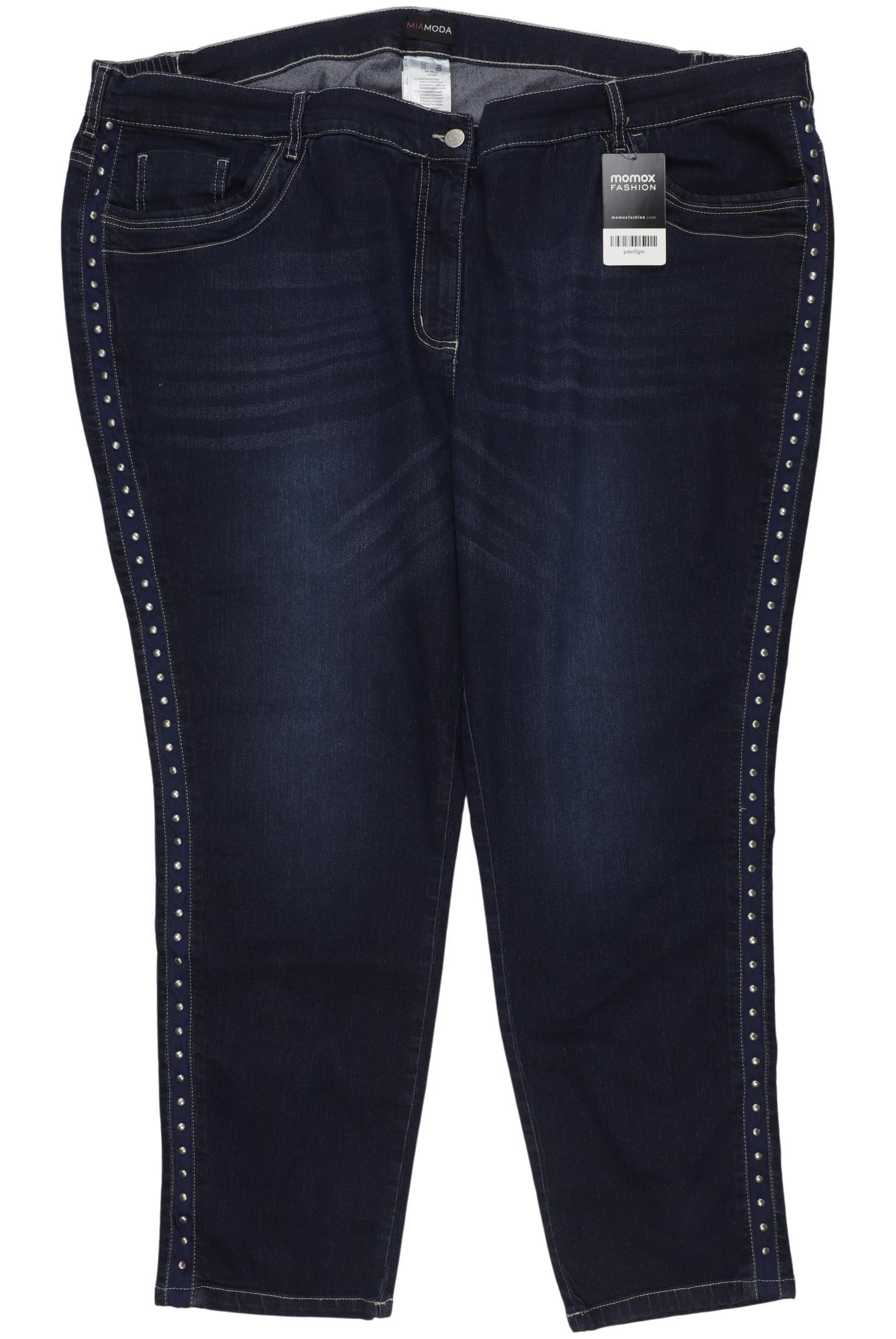 

Miamoda Damen Jeans, marineblau, Gr. 28