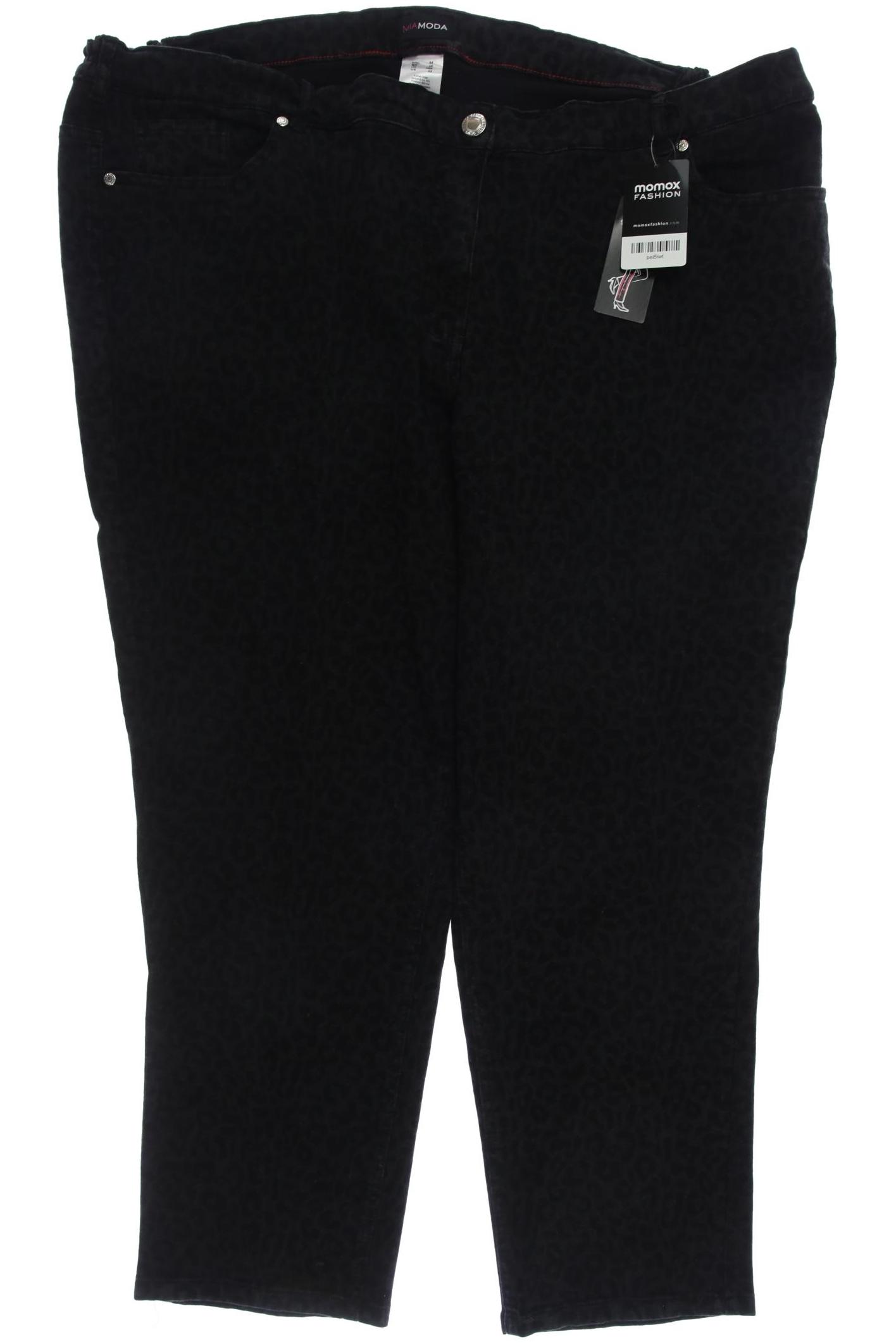 

Miamoda Damen Jeans, schwarz, Gr. 54