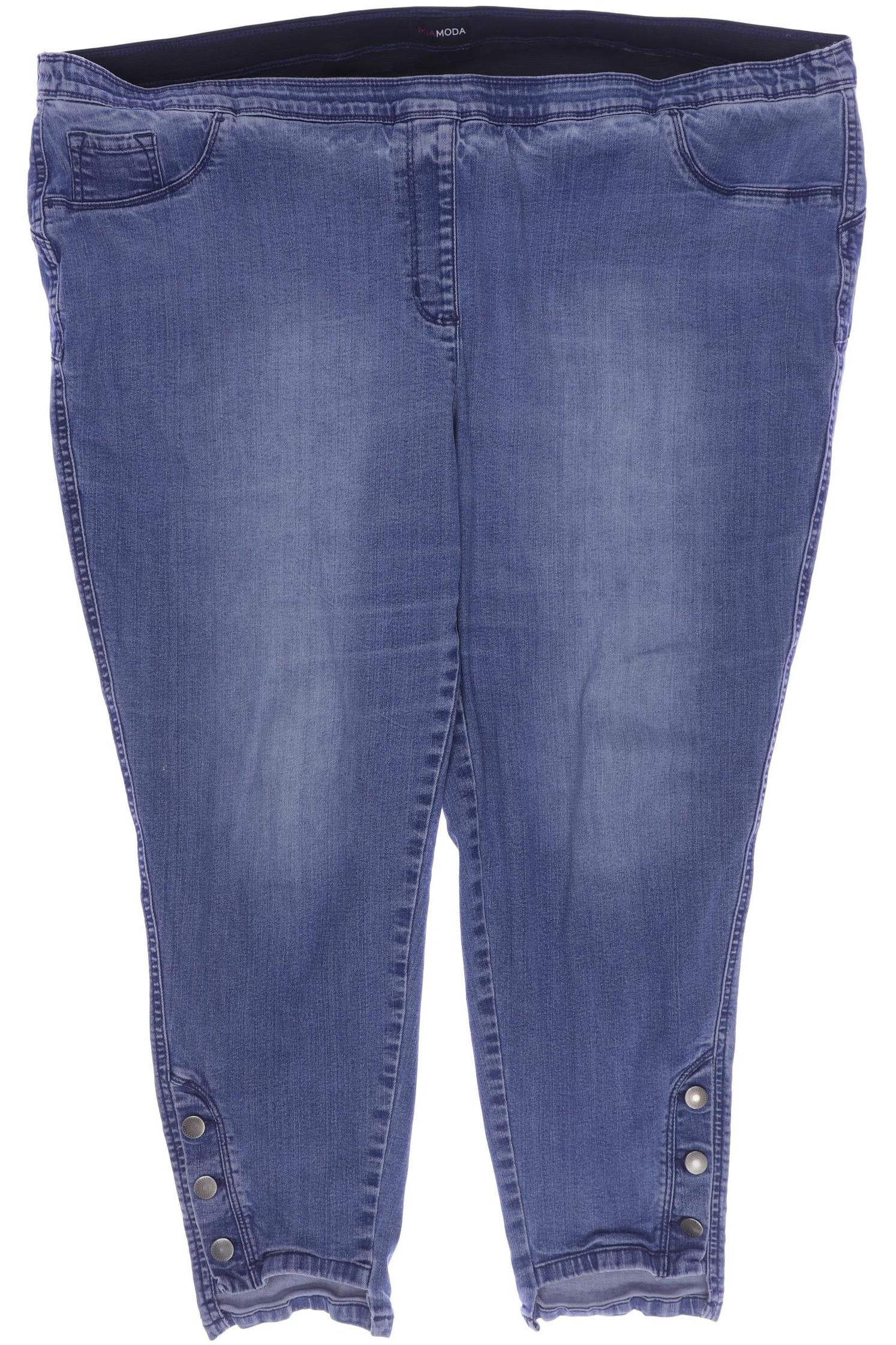 

MIAMODA Damen Jeans, blau