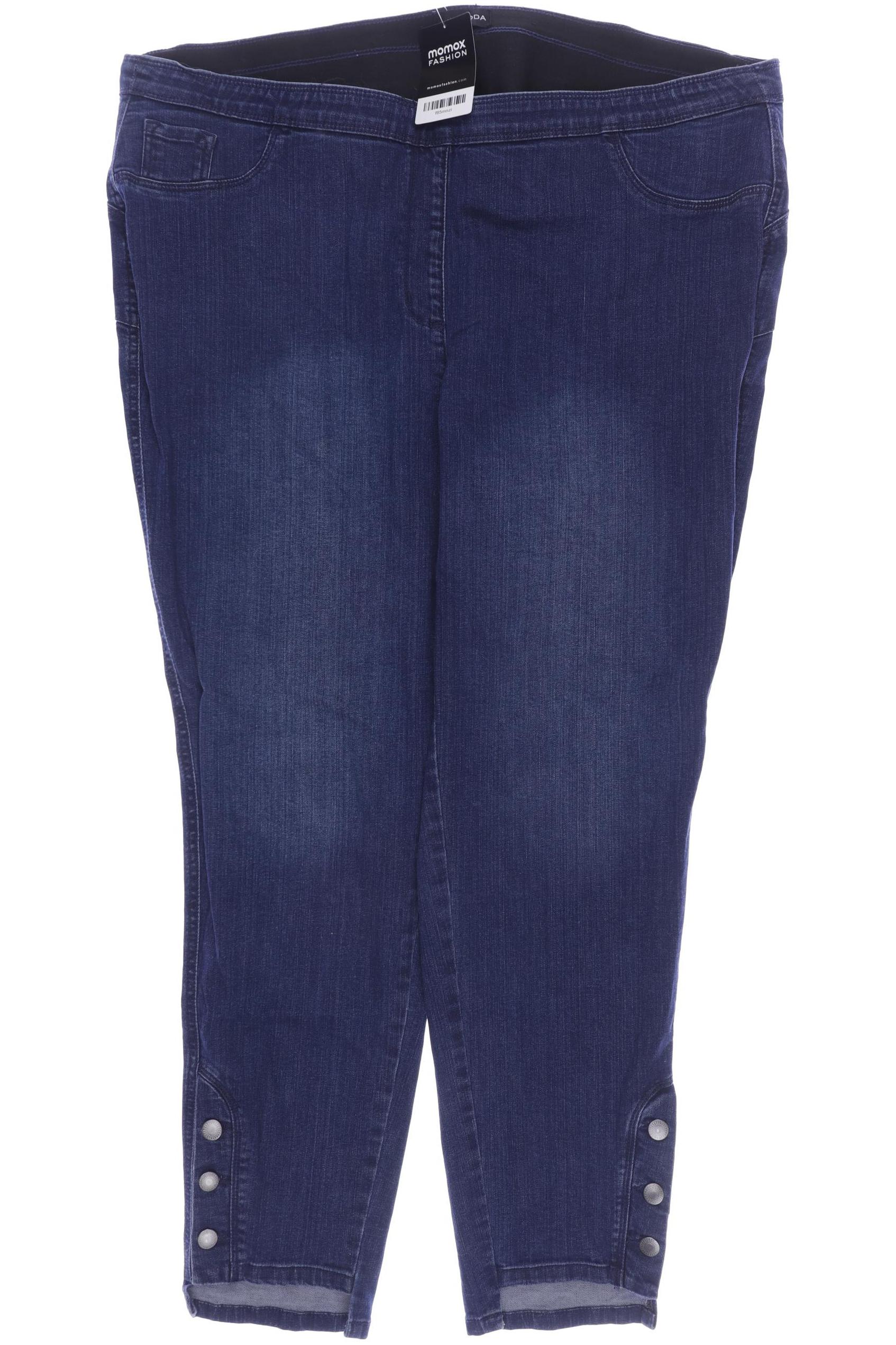 

MIAMODA Damen Jeans, blau